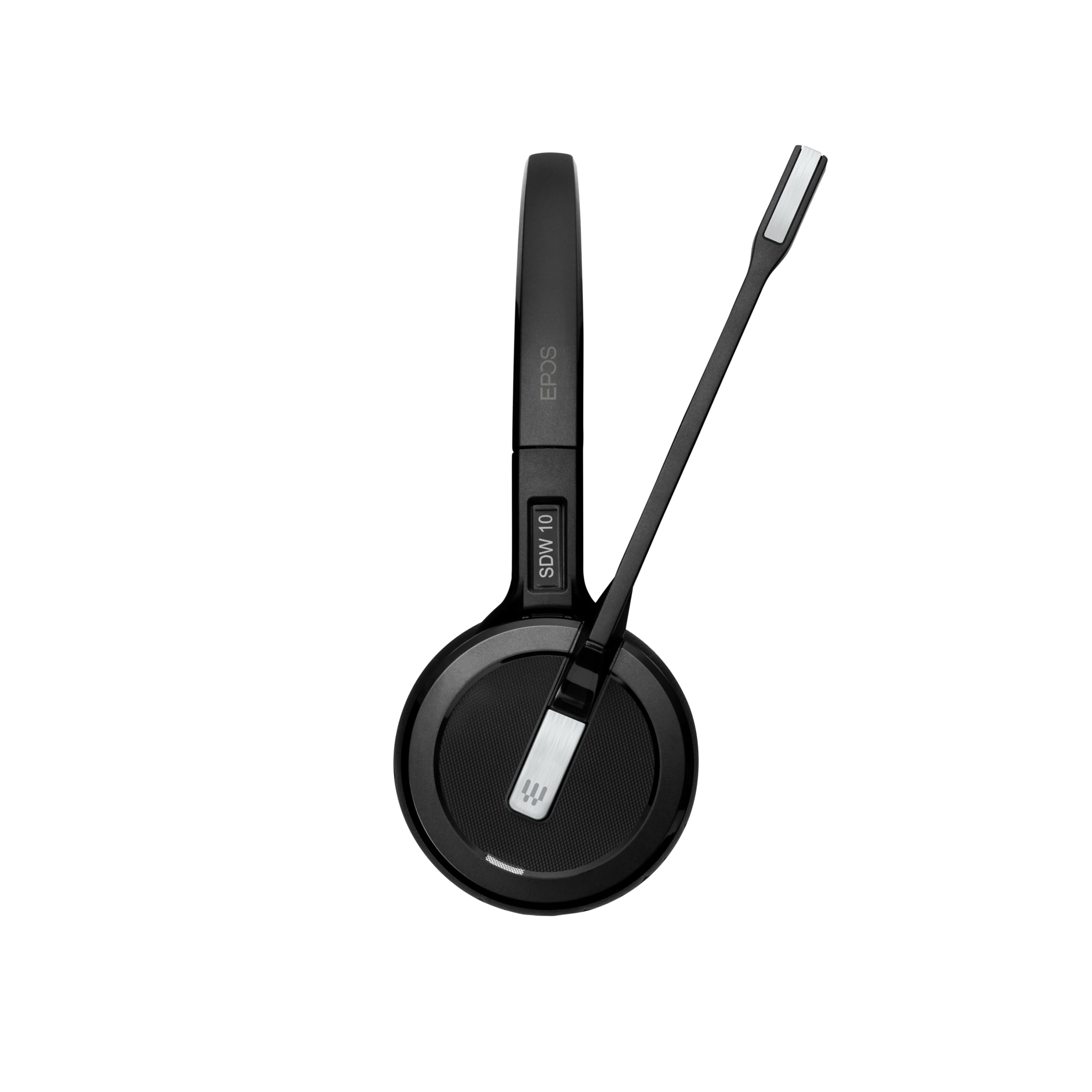 Sennheiser SDW 5016 Wireless DECT Headset - Noise Cancelling Dual Mic for Desk Phone, Softphone, PC & Mobile - Black (3 Inch) - Perfect for Office, Call Centers & Remote Work