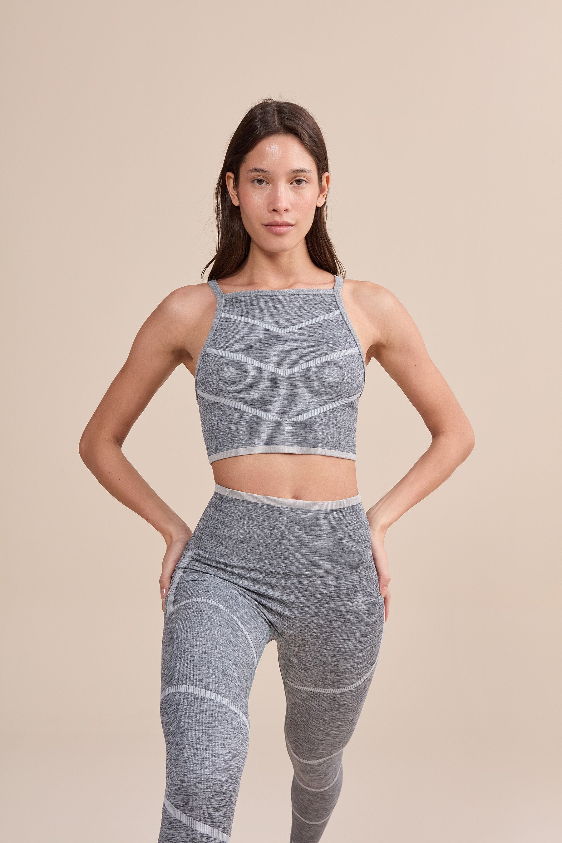 Flextex Seamless Long Leggings for Women - High Waist Yoga Pants, Workout Leggings, Running & Gym Tights - Comfortable & Stretchy for Fitness, Lounge & Everyday Wear