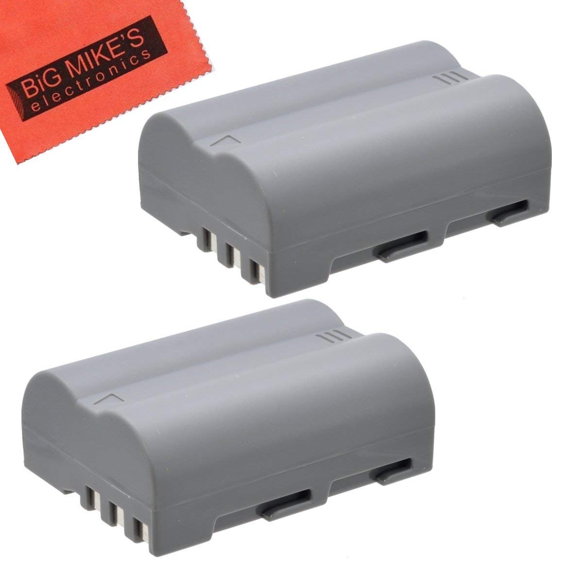 Premium EN-EL3e Replacement Battery Pack of 2 - Compatible with Nikon D50, D70, D70s, D80, D90, D100, D200, D300, D300S, D700 & Chargers MH-18, MH-18a, MH-19 - Perfect for Travel, Photography Sessions & Professional Shoots