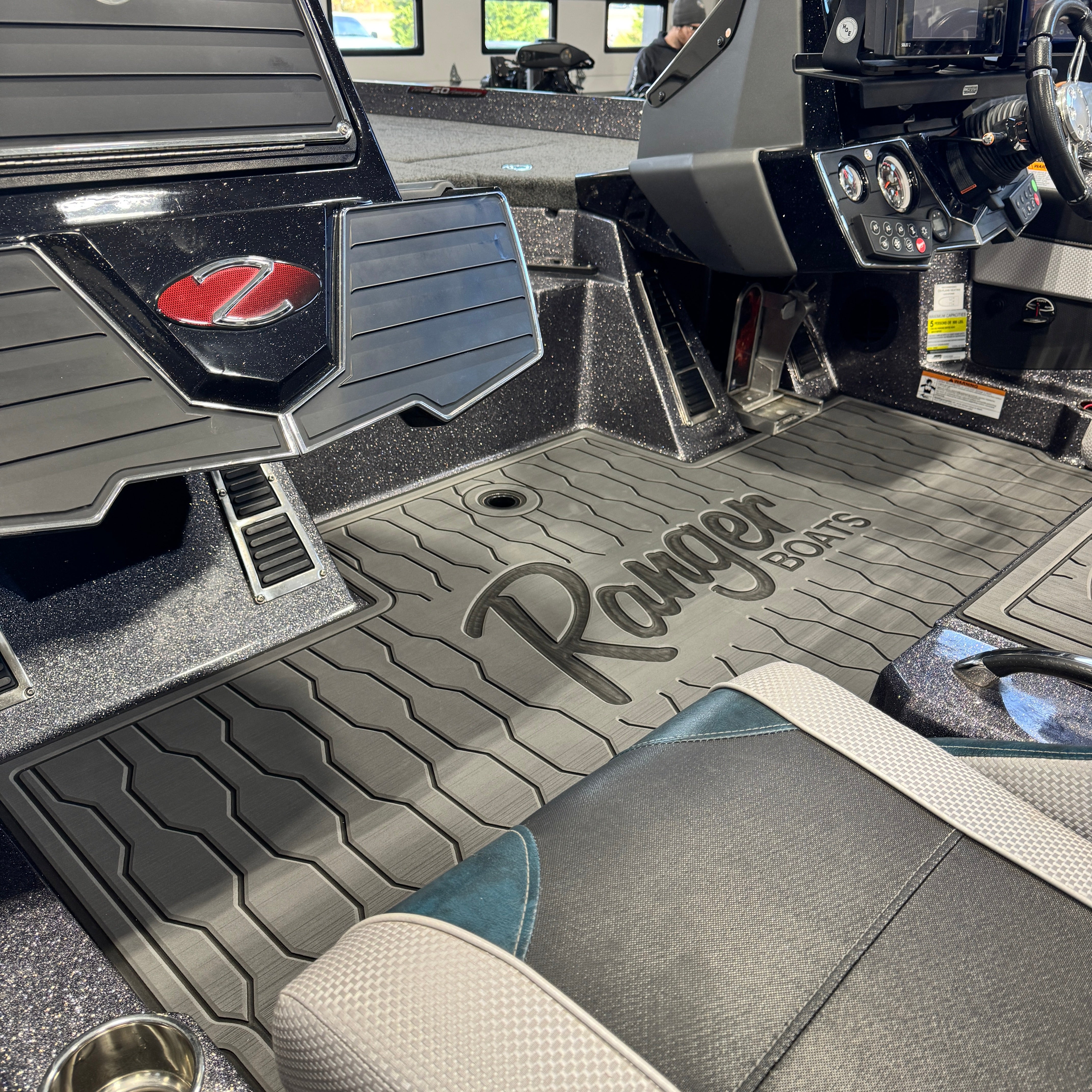 Ultra Mat Cockpit Kit for 2016+ Ranger 522D - Non-Slip Boat Flooring Solution for Fishing & Marine Use