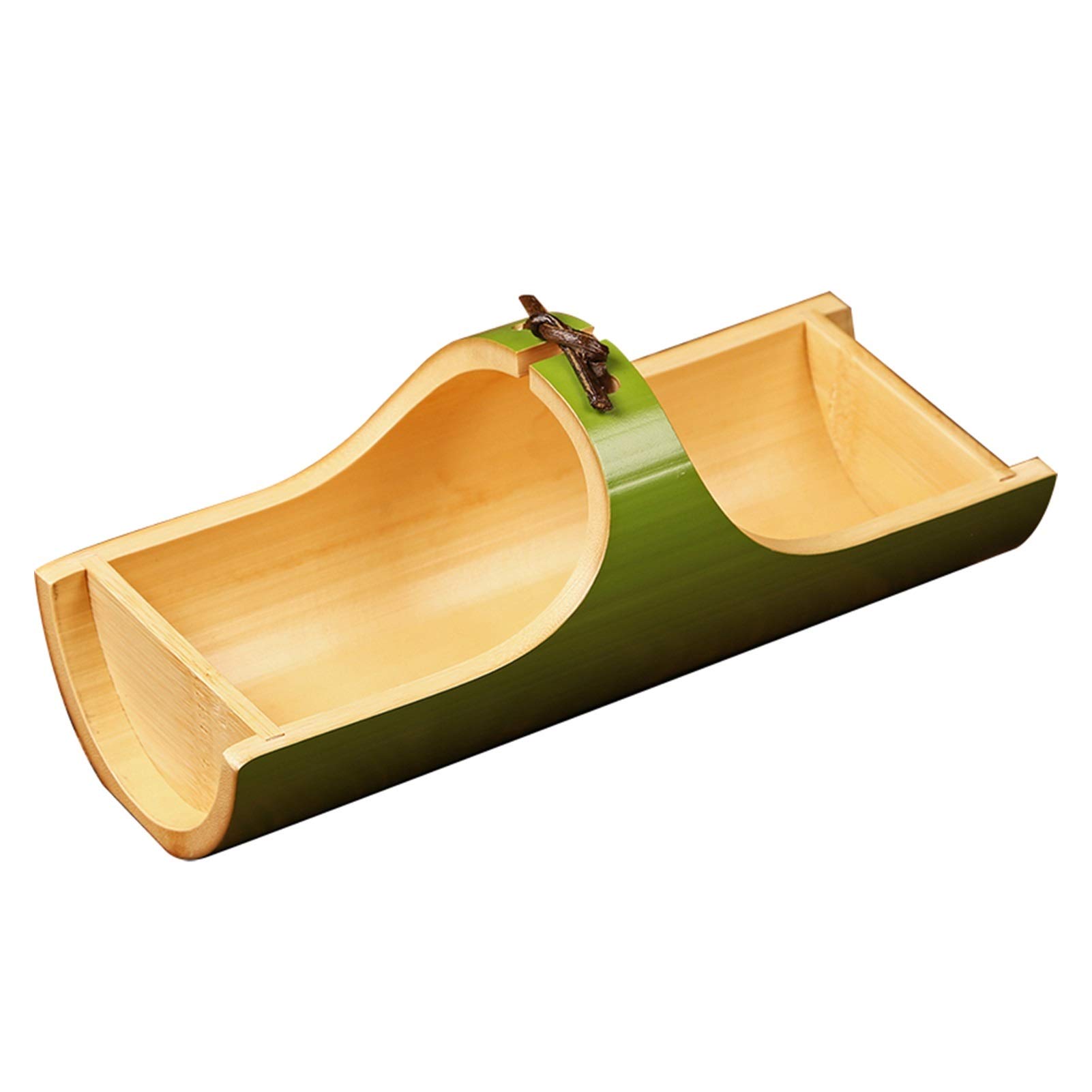 Natural Bamboo Decorative Tray for Food Serving - Handmade Vintage Kitchen Utensil Storage Tray, Creative Fruit Basket for Dining Table, Coffee Table & Home Decor (Color: Storage Tray) | Perfect for Entertaining, Breakfast in Bed & Kitchen Organization