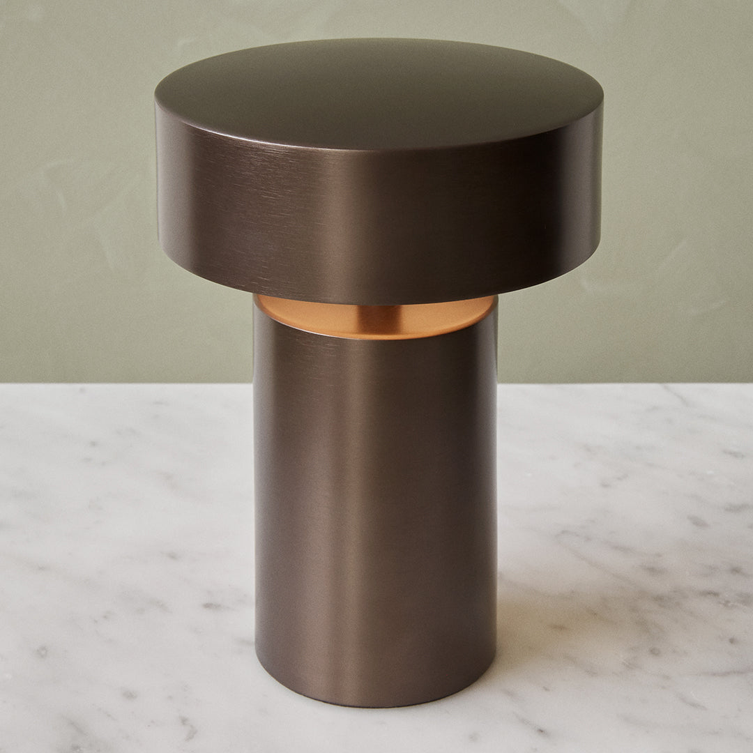 Modern LED Column Table Lamp - Adjustable Brightness for Bedroom, Living Room & Office - Energy Efficient Desk Light for Reading, Working & Decor