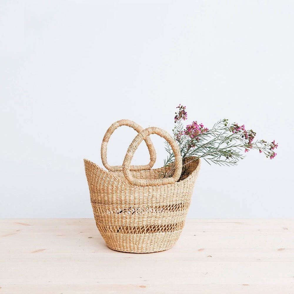 Elegant Woven Lace Shopper Bag - Small Crossbody Purse for Women | Perfect for Shopping, Travel & Everyday Use