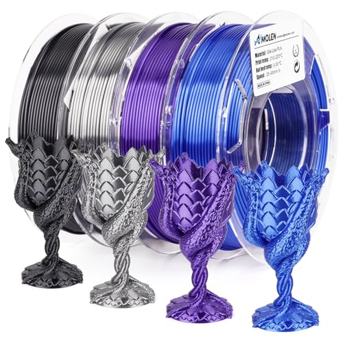Silk Basic Black/Purple/Silver Grey/Sapphire Blue