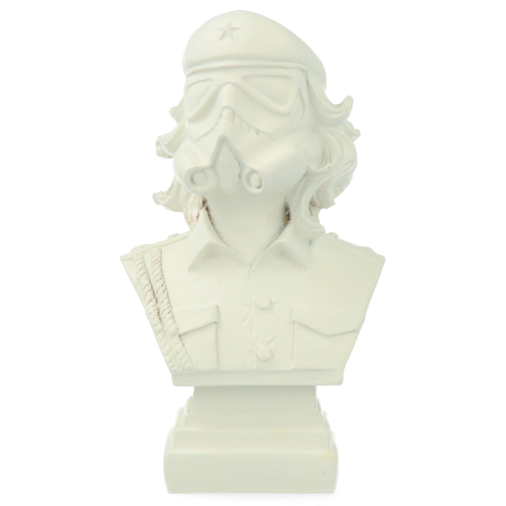 Star Wars Chewbacca Trooper White Bust - Collectible Figurine for Fans and Decor | Perfect for Home Display, Office Decor, and Star Wars Themed Parties