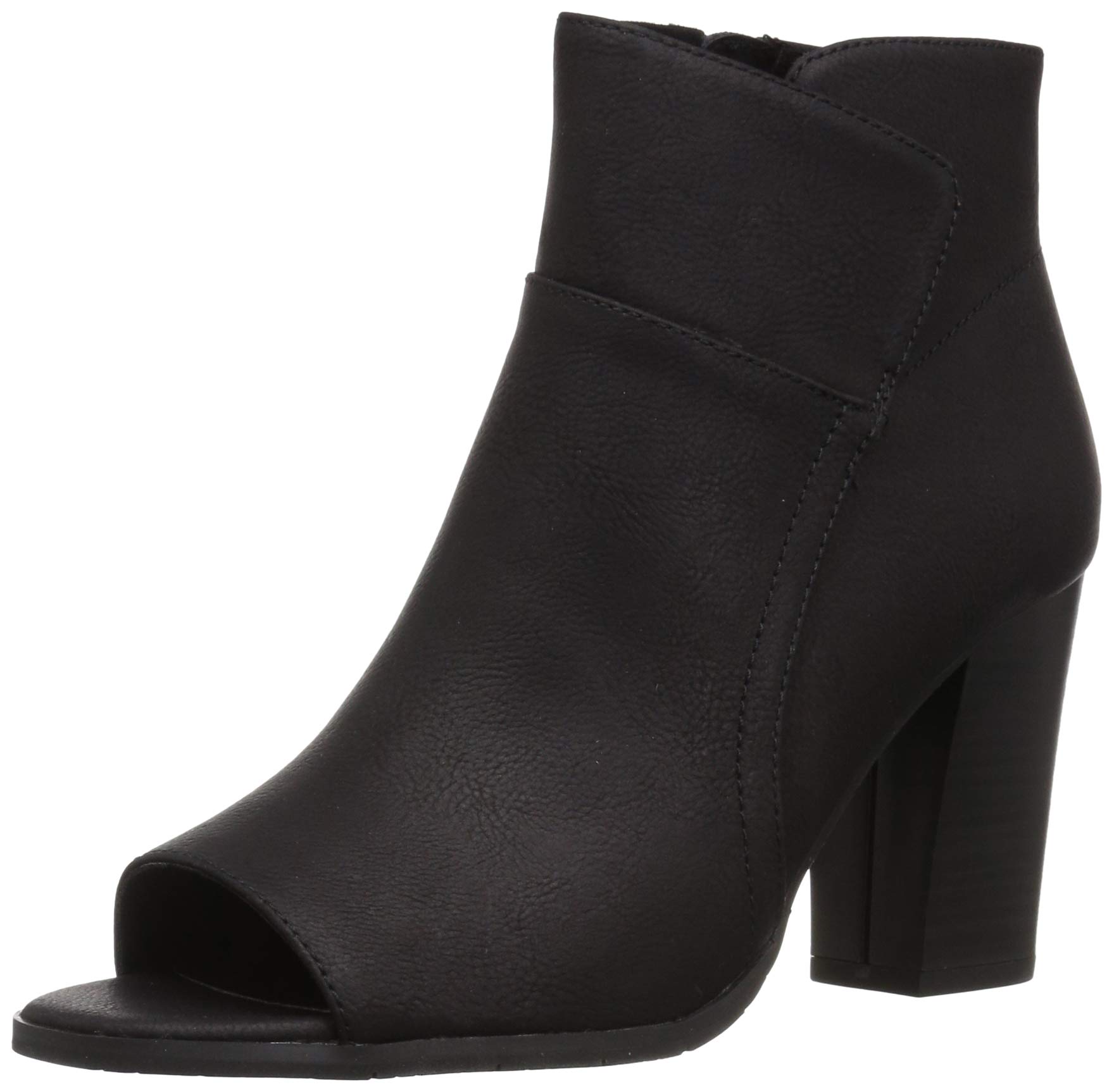 BC Footwear Women's Scale Ankle Boot - Stylish Chunky Heel Booties for Fall & Winter | Comfortable Casual & Dressy Boots for Outfits, Work, Date Night