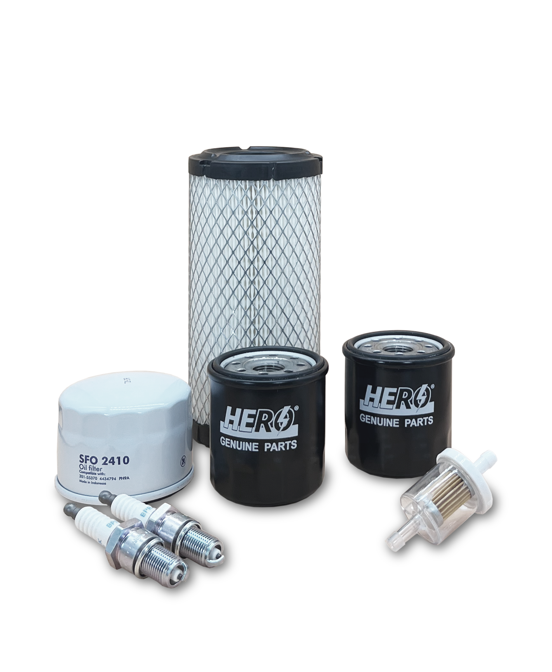 Kubota SZ19NC 36 2 Stand-On Mower Maintenance Filter Kit by HERO® - Air & Oil Replacement Filters for Lawn Care & Landscaping Equipment