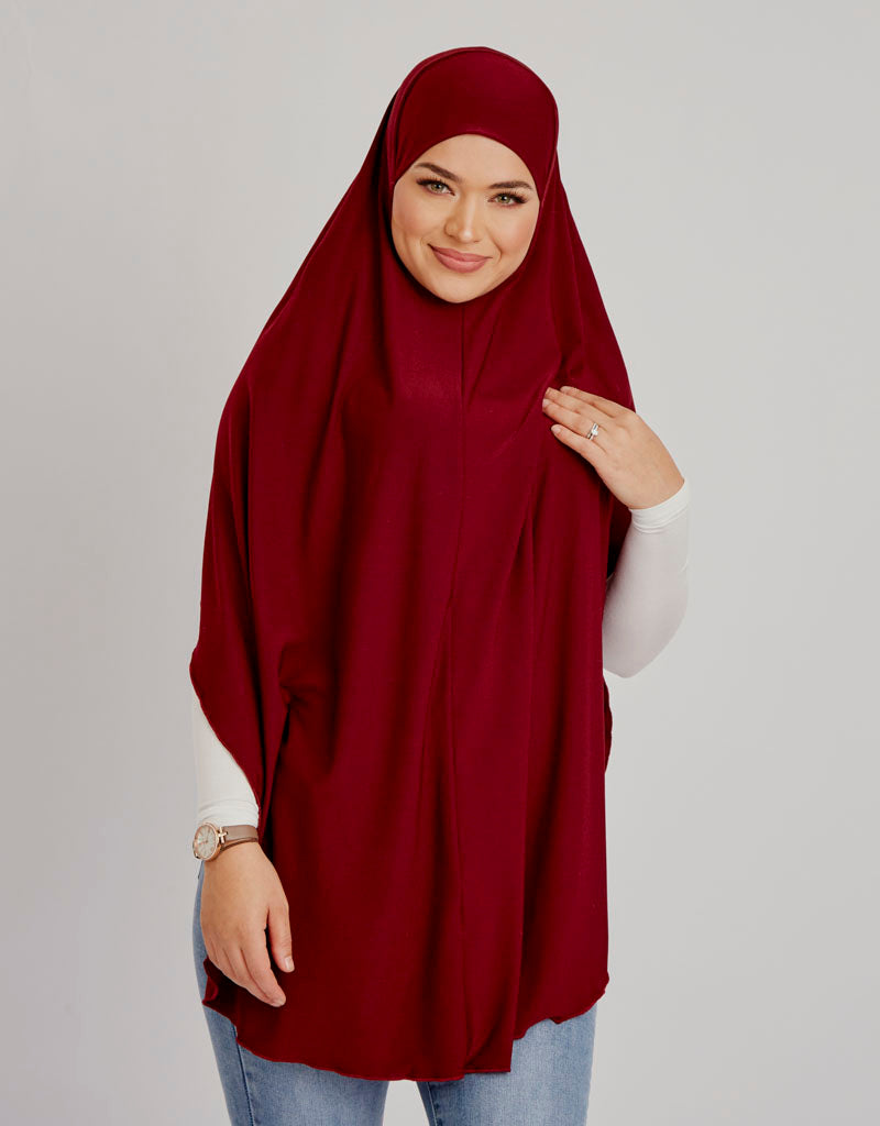 High Low Jilbab - Modest Muslim Women's Prayer Dress - Perfect for Prayer, Mosque, and Everyday Wear