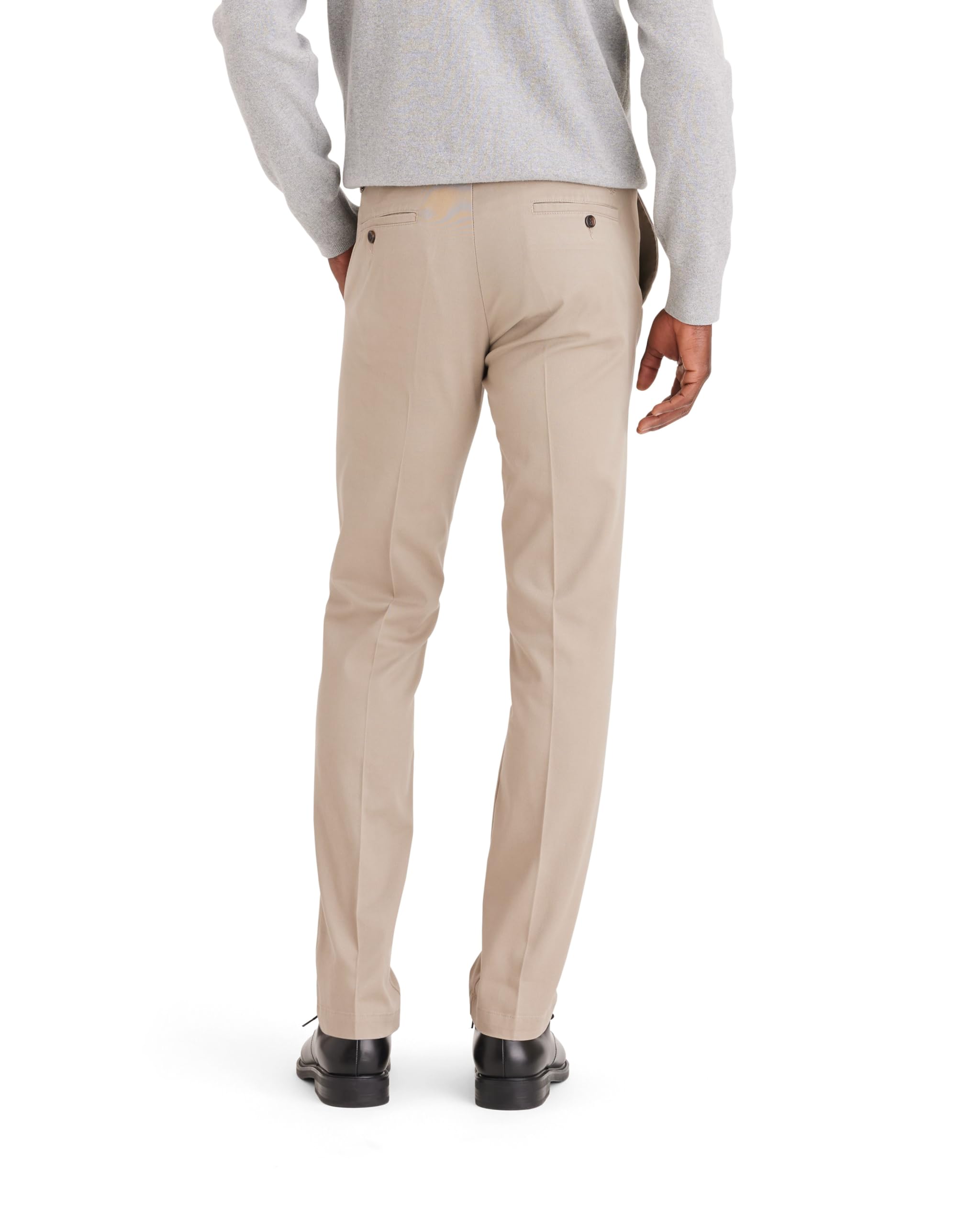 Dockers Men's Slim Fit Easy Khaki Pants - Comfortable Stretch Dress Pants for Office, Business Casual & Travel | Wrinkle-Resistant Work Pants for Professionals