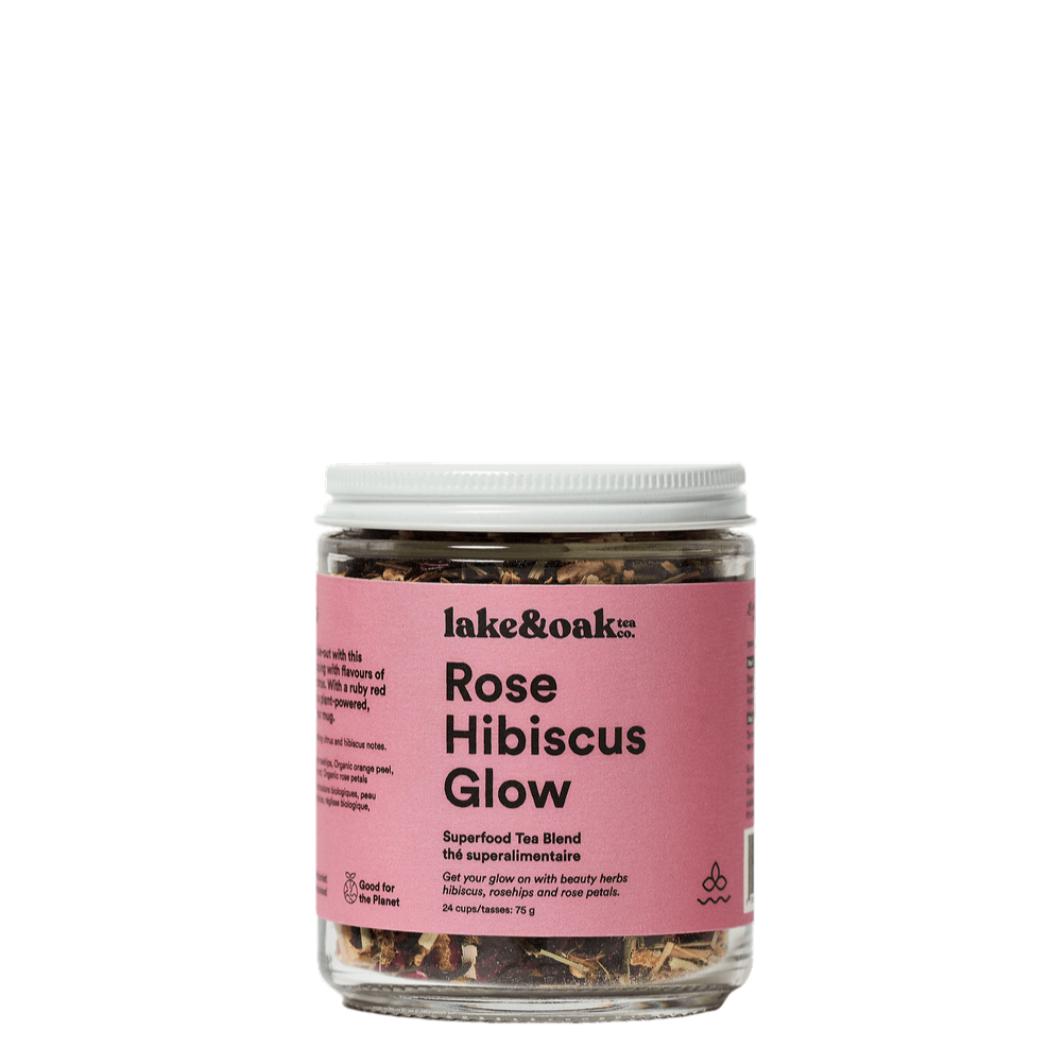 Organic Rose Hibiscus Glow Serum - Natural Face Brightening & Hydrating Treatment for Radiant Skin | Perfect for Daily Skincare Routine & Nighttime Regimen