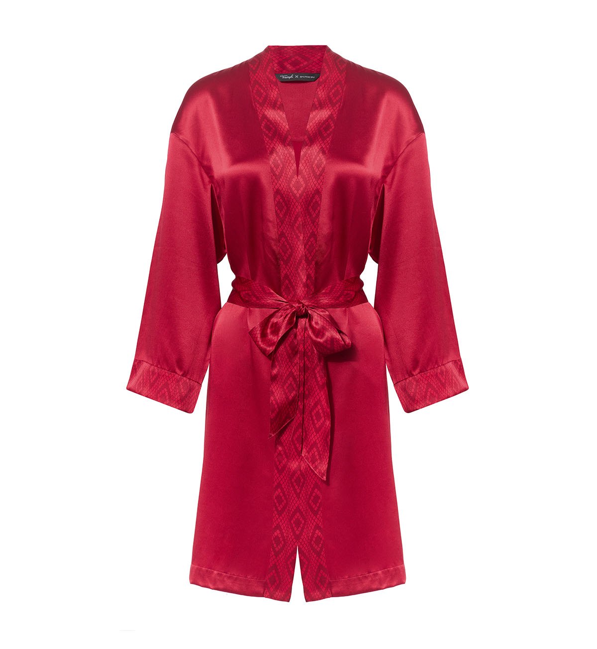Shuting Qiu Designer Collaboration Robe - Elegant & Luxurious Womens Loungewear for Home, Spa & Special Occasions
