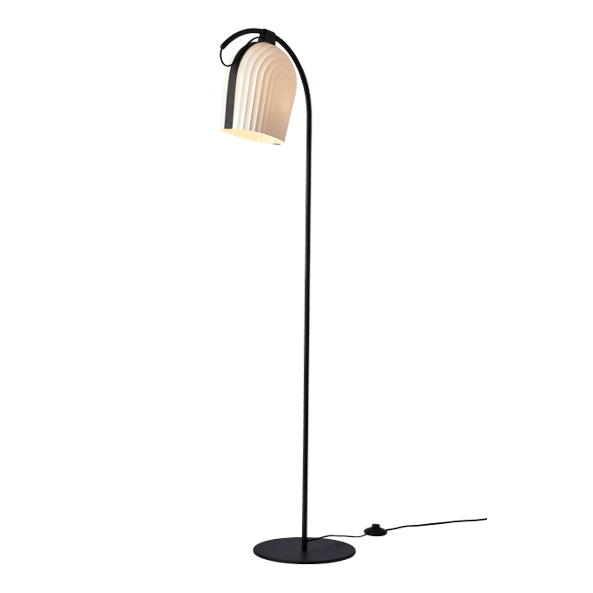 Modern Arc Floor Lamp for Living Room - Adjustable LED Standing Light with Remote Control, Perfect for Reading, Lounge & Bedroom Decor