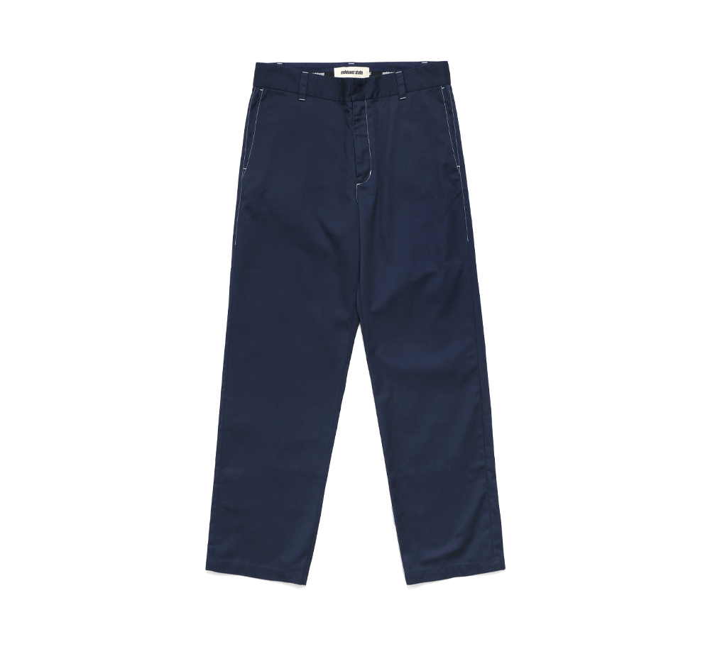 Premium Contrast Stitch Chino Pants for Men - Slim Fit Stretch Comfort Casual & Work Trousers - Perfect for Office, Business Casual & Weekend Outfits