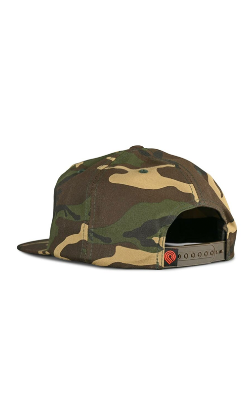 Powell Peralta Winged Ripper Camo Snapback Hat - Vintage Skateboard Trucker Cap for Men & Women - Perfect for Skateboarding, Streetwear Fashion & Outdoor Activities