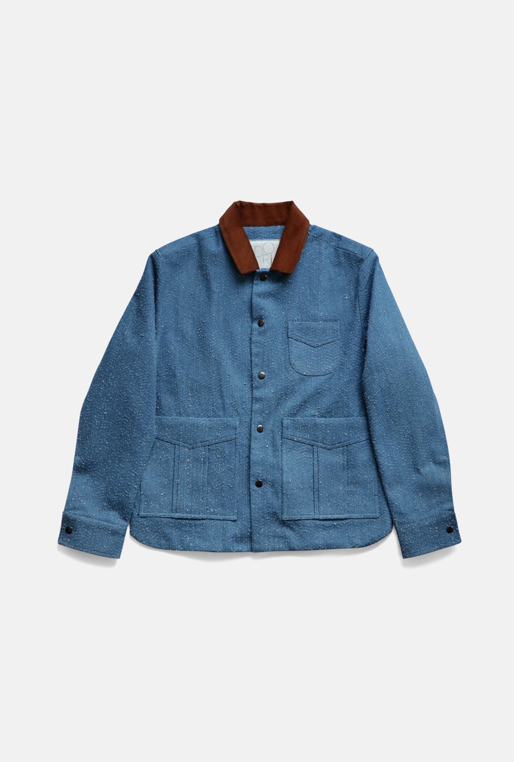 Stylish COVE SLUB DENIM JACKET for Women & Men - Vintage Distressed Denim Outerwear - Perfect for Casual Outfits, Streetwear & Fall Layering