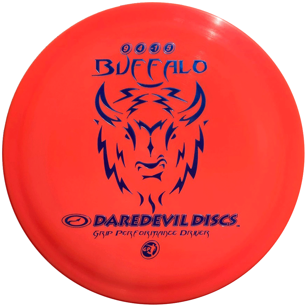 Daredevil Disc Golf Buffalo UP Overstable Driver - Perfect for Long Distance Throws & Competitive Play
