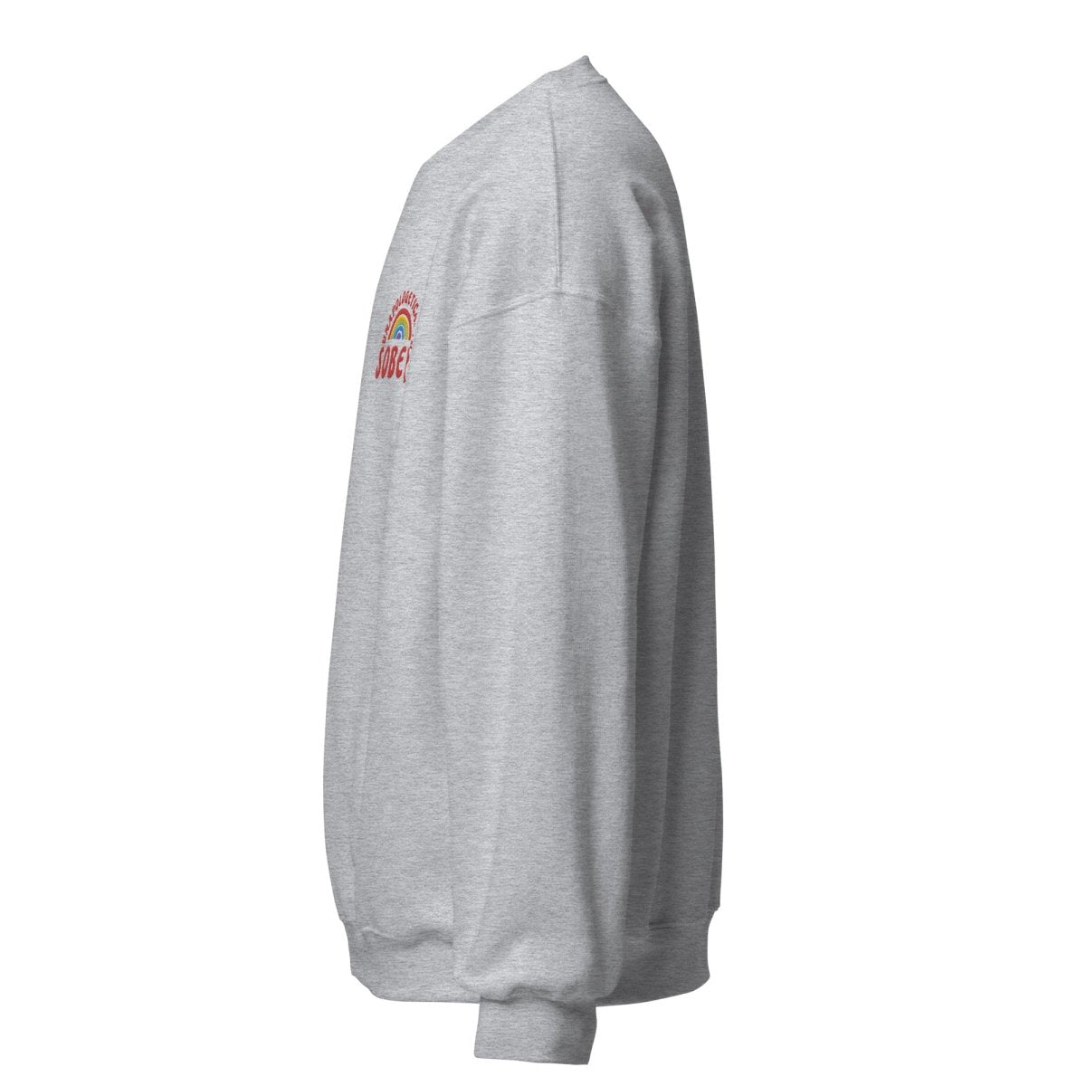 Unapologetically Sober Embroidered Unisex Sweatshirt - Comfortable & Stylish Sober Living Apparel for Men & Women - Perfect for Recovery Meetings, Sober Events & Everyday Wear