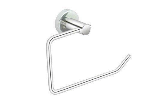 Elexa Chrome Towel Ring Holder - Modern Bathroom Towel Hanger with Durable Chrome Finish for Bath, Kitchen & Spa (Pack of 1) - Perfect for Hanging Hand Towels, Washcloths & Robes