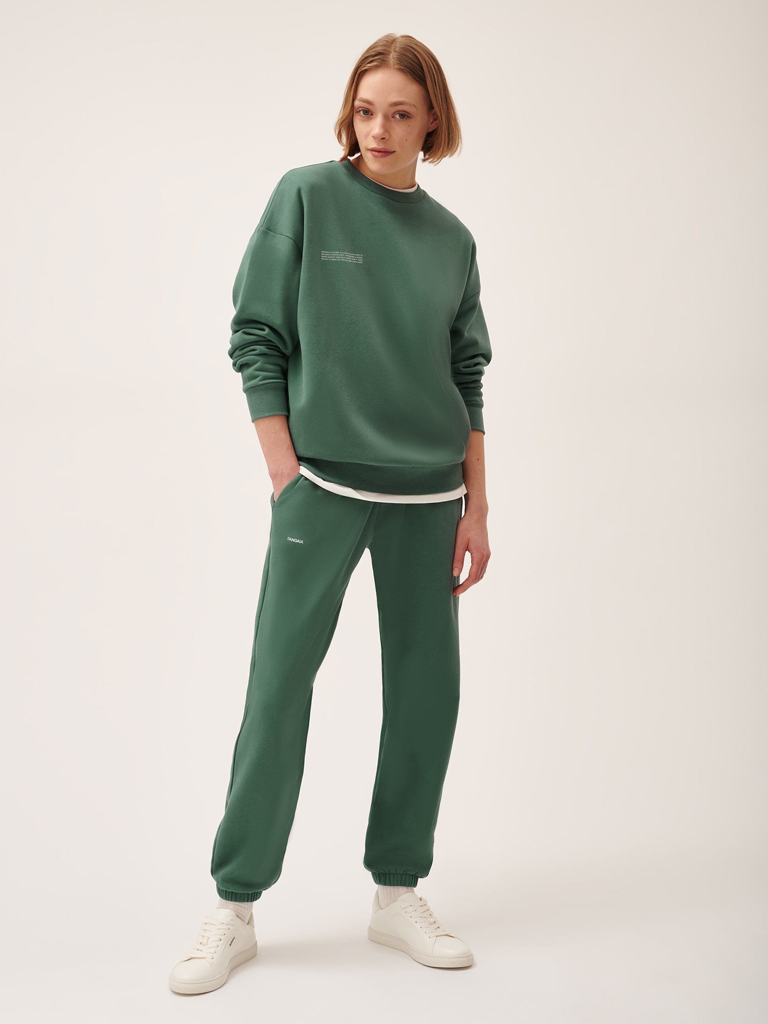 Women's 365 Midweight Fleece Sweatshirt - Soft Comfort Pullover Hoodie for Casual Wear & Lounge, Forest Green, Cozy Fall Winter Outfit Essential