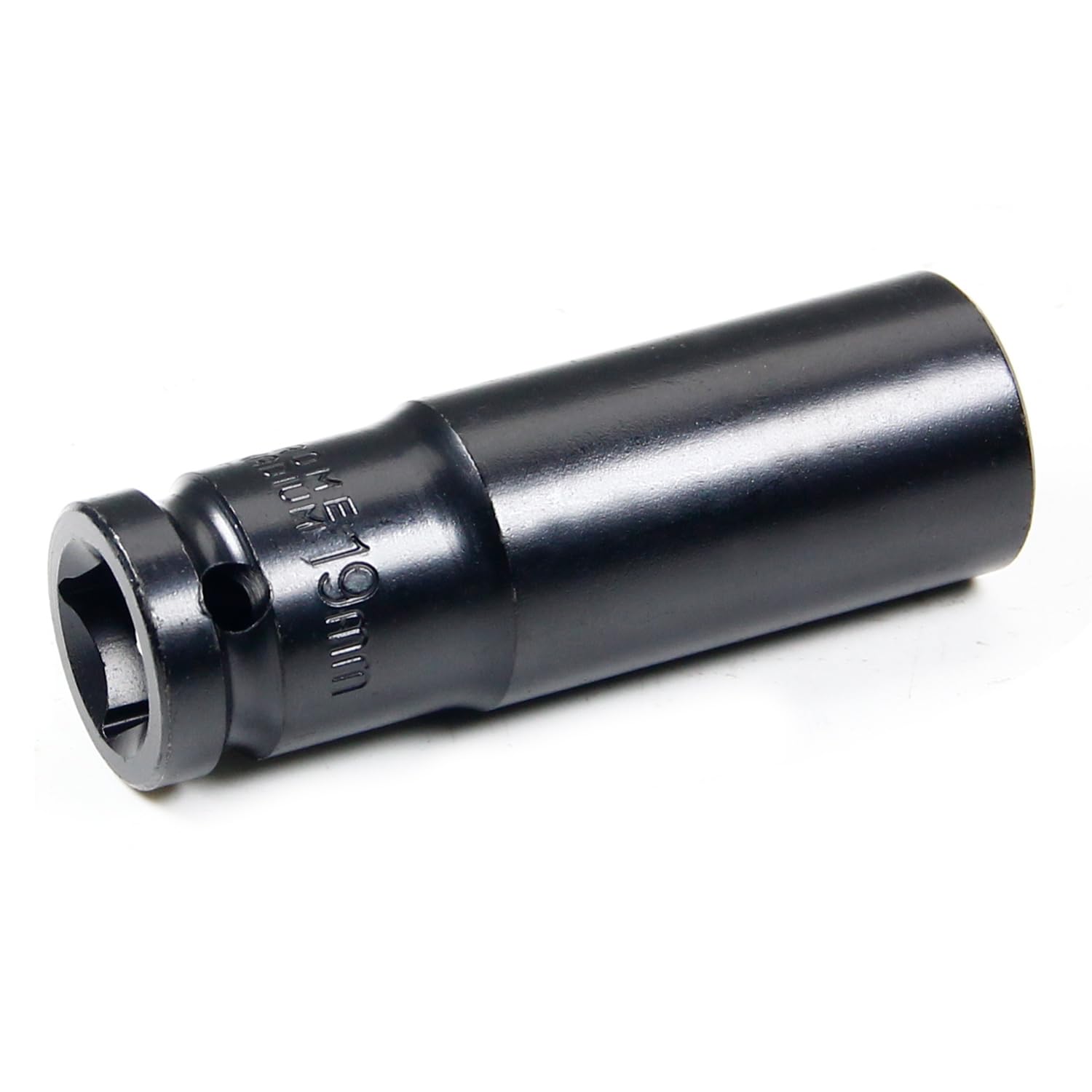 Utoolmart 1/2-Inch Drive 19mm Deep Impact Socket - Cr-V Long Socket Drive, 6-Point Metric for Automotive Repairs & Heavy-Duty Machinery Maintenance