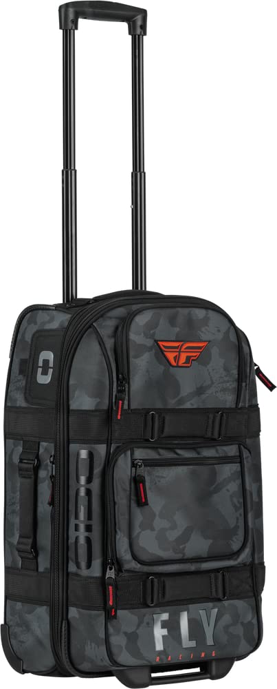 Fly Racing OGIO Layover Bag - Durable Travel Duffel for Motorcycle Gear & Weekend Trips - Perfect for Adventure Riders, Commuters & Gym Enthusiasts
