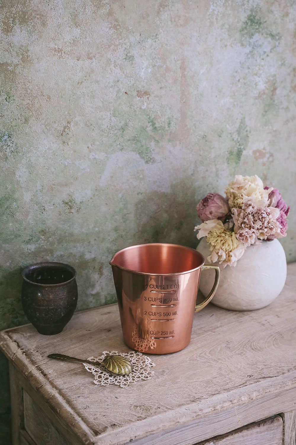 Premium Copper Liquid Measuring Cup - 16 oz (500ml) for Baking, Cooking & Mixing - Accurate Kitchen Measuring Tool for Professional & Home Use