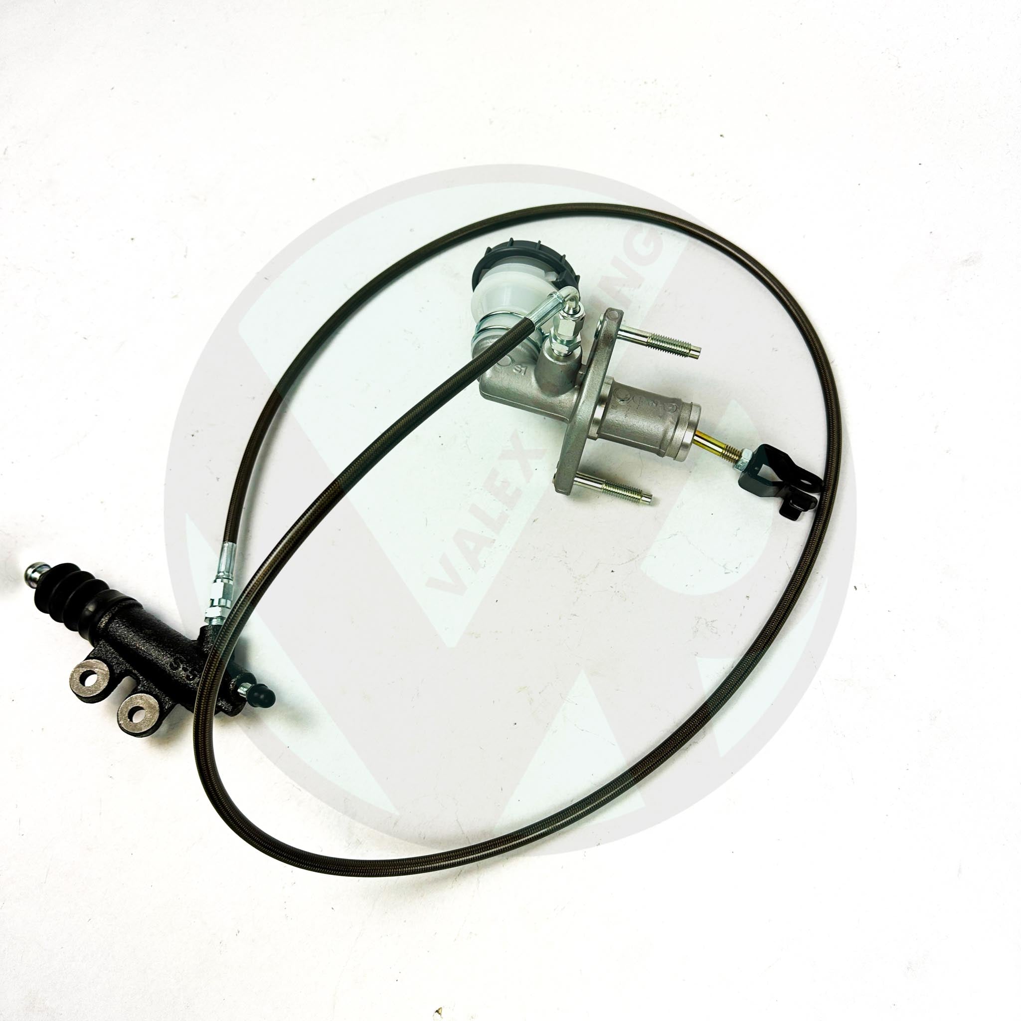 OEM Bolt-In S2000 Clutch Master Cylinder with Slave Cylinder & Clutch Line - Compatible with 1992-2000 Honda Civic - Perfect for Performance Upgrades & Clutch System Replacement
