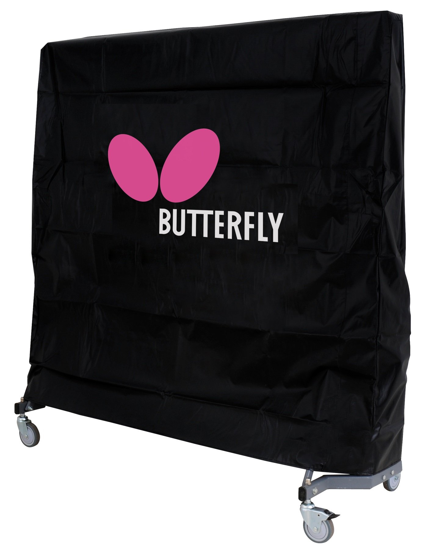 Weatherproof Butterfly Ping Pong Table Cover - Durable Nylon Protection for Indoor/Outdoor Regulation Size Tables - Perfect for Backyard, Garage & Club Use