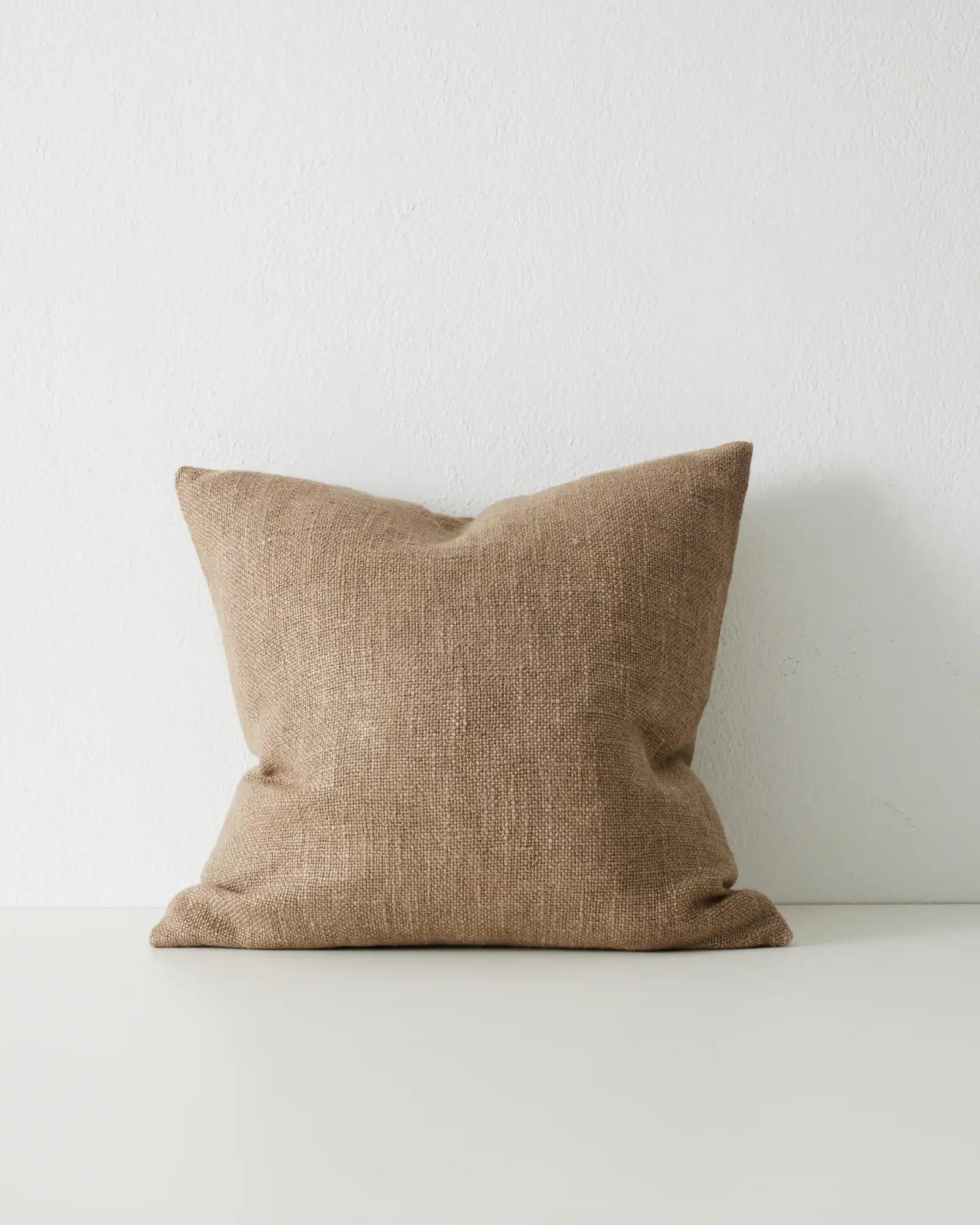 Domenica Decorative Throw Pillow Cover - Soft Clay Color Cushion for Sofa, Bed & Home Decor - Perfect for Living Room, Bedroom & Cozy Spaces