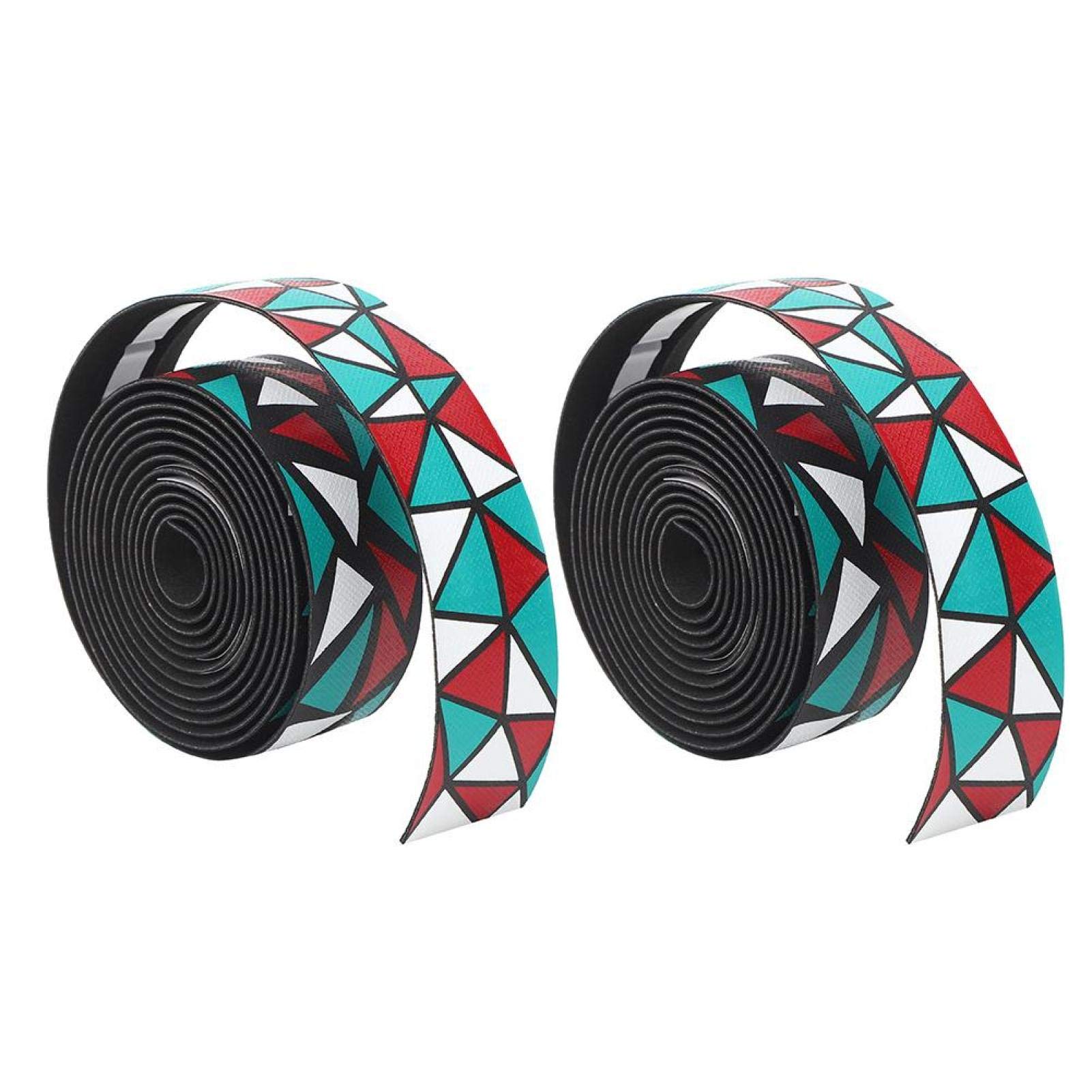 Shock-Absorbing Bike Handlebar Tape - Comfortable & Elastic Handlebar Wrap for Road Bikes, Cycling & Racing | Perfect for Outdoor Riding & Long-Distance Cycling