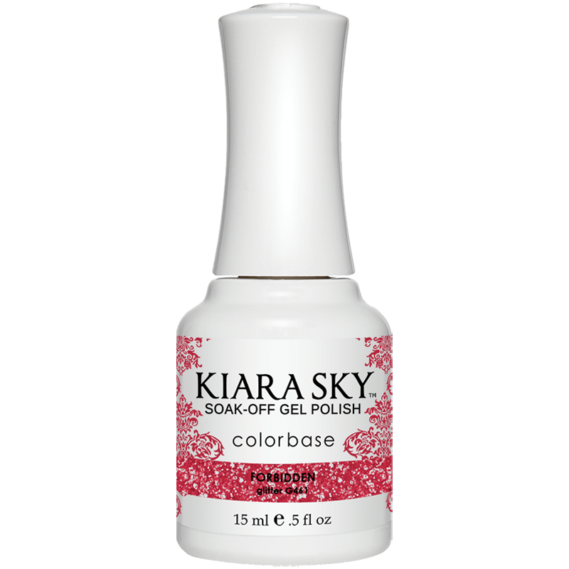 Gel Polish G461 Forbidden - Long Lasting Nail Polish for Salon & Home Manicures - Perfect for Nail Art, DIY Nails & Special Occasions