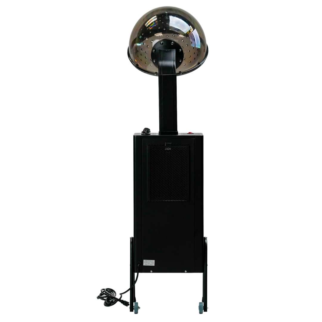 Professional Salon Hooded Hair Dryer for Home & Salon Use - Fast Drying Hair Blower with Adjustable Temperature - Perfect for Styling, Perming & Deep Conditioning Treatments