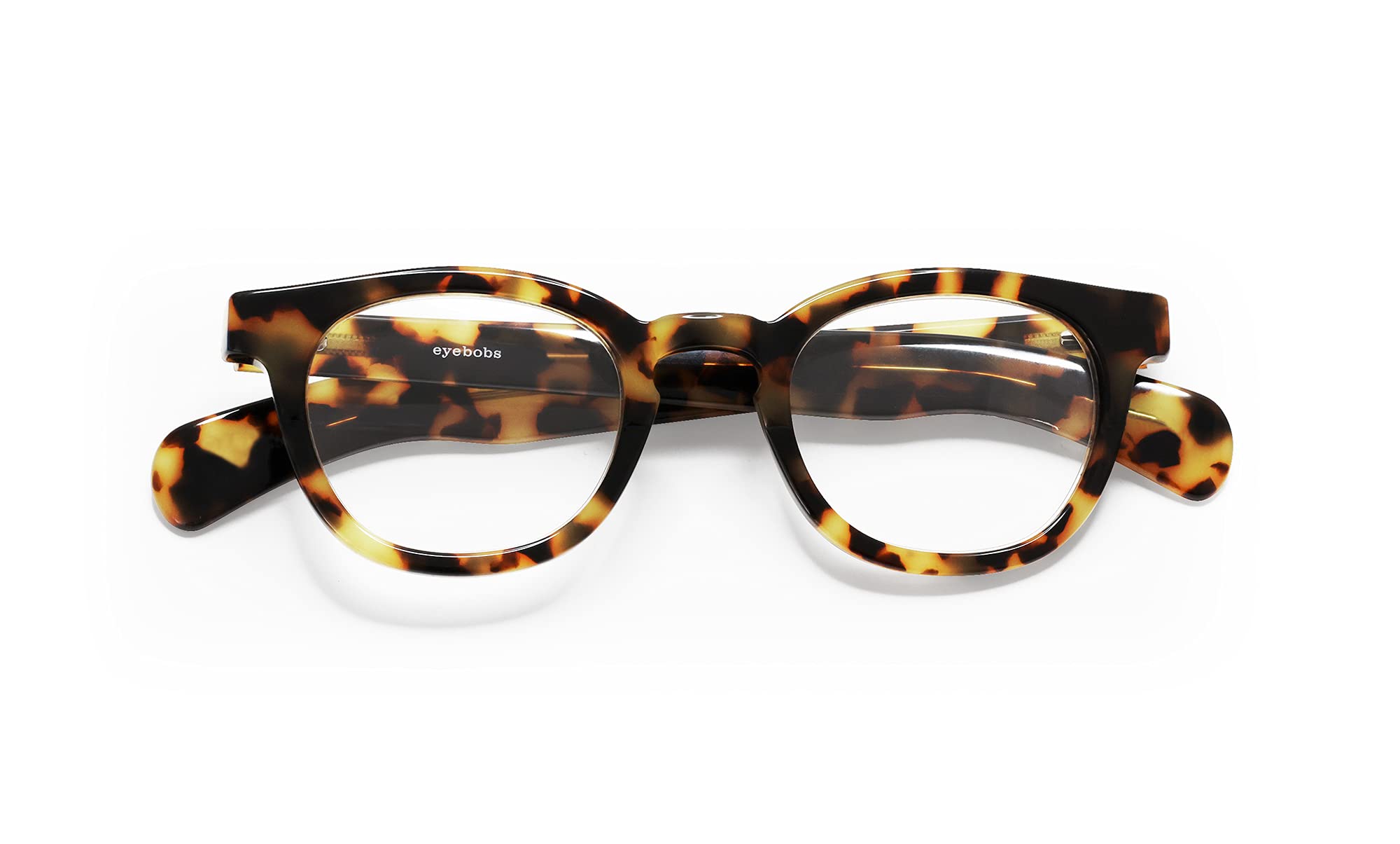Eyebobs Total Wit Premium Reading Glasses for Men & Women - Round Frame for Average Faces (0.0x to 4.0x) | Perfect for Reading, Office Work & Computer Use