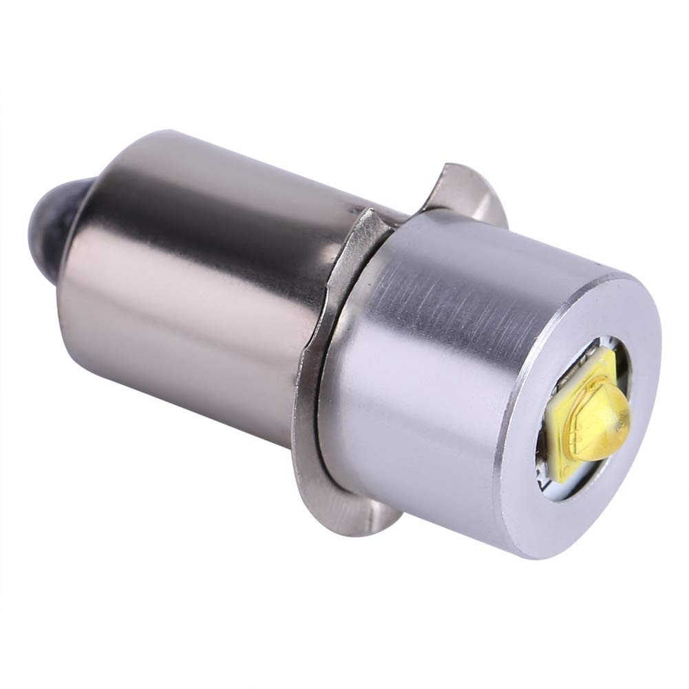 3W 6-24V P13.5S High Brightness LED Flashlight Bulb - Emergency Work Light Replacement for Flashlights & Torches - Perfect for Camping, Hiking, Power Outages and Outdoor Adventures