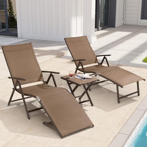 Brown 2pcs+1 Table