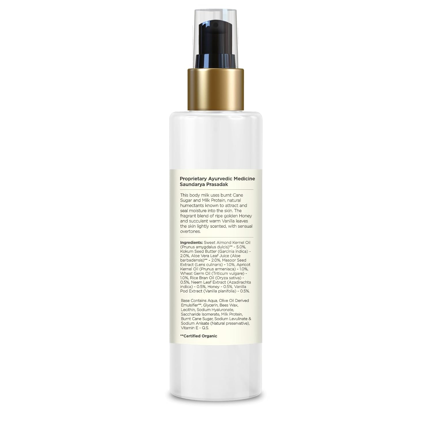 Fo.rest Essentials Ultra-Rich Body Lotion with Mashobra Honey & Vanilla - Deep Moisturizing for Dry Skin, Perfect for Daily Hydration & Relaxing After Shower