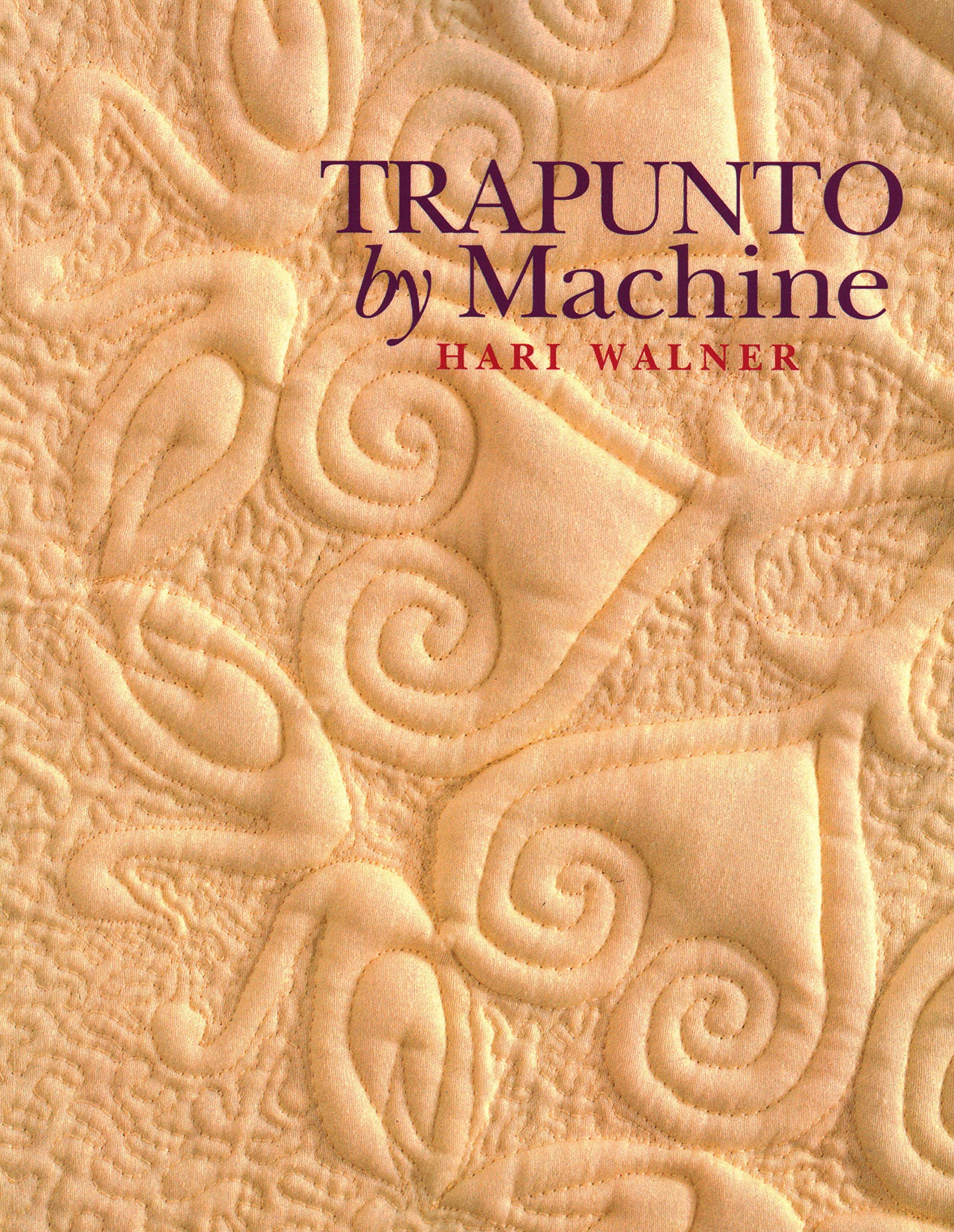 Machine Trapunto Quilting Stitch Guide - Perfect for DIY Quilting, Home Decor & Craft Projects