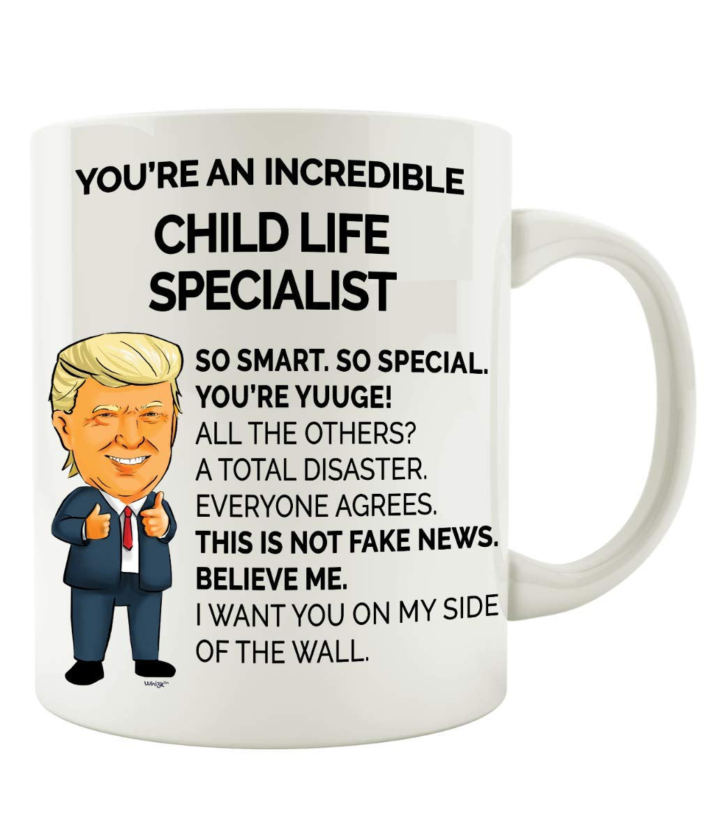 Funny Child Life Specialist Coffee Mug - 11oz & 15oz Ceramic Tea Cup - Perfect Gift for Christmas, Birthday & Appreciation - Great for Nurses, Therapists & Healthcare Workers - Ideal for Office, Hospital Break Room & Home Use