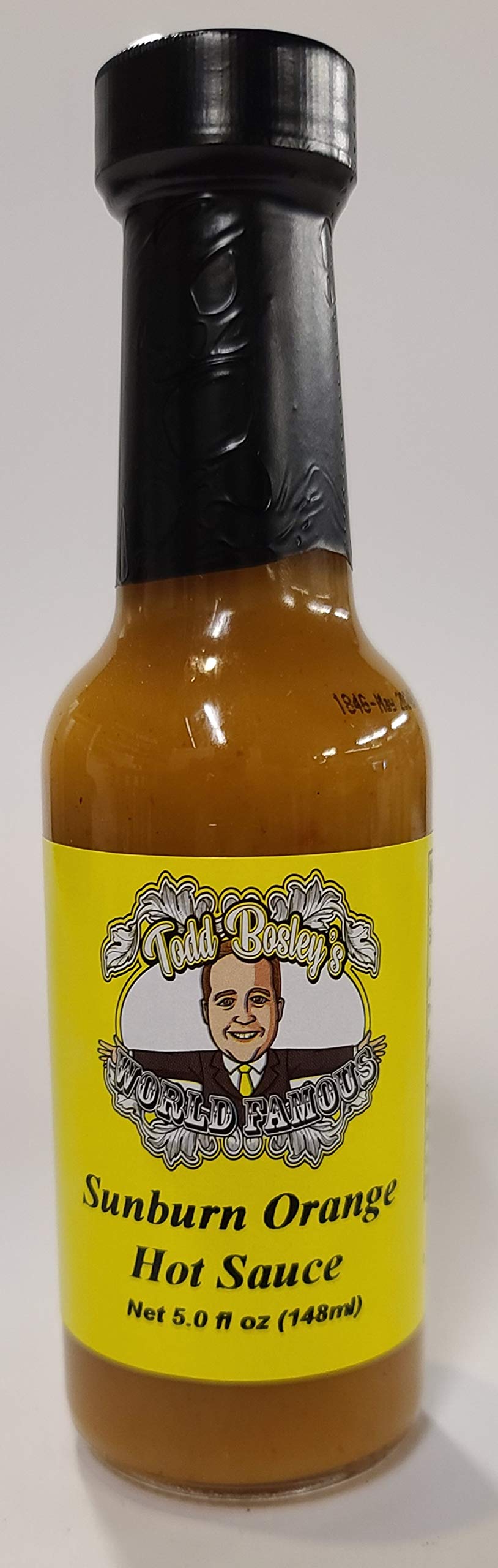 Todd Bosley's World Famous Sunburn Orange Hot Sauce - 2 Pack of Spicy Gourmet Hot Sauce for Tacos, Wings & BBQ - Perfect for Gifts & Hot Sauce Lovers