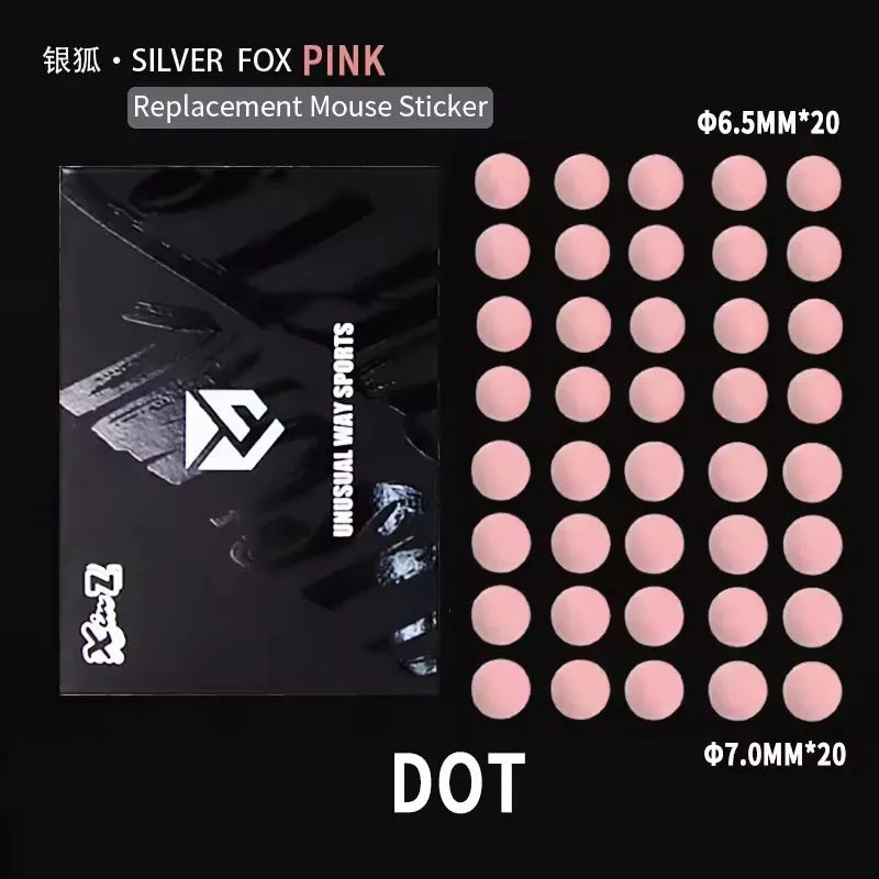 Pink Fox Mouse Skates with Universal Dots - Unique Roller Skates for Women & Girls - Perfect for Roller Derby, Rink Skating & Outdoor Sports Activities
