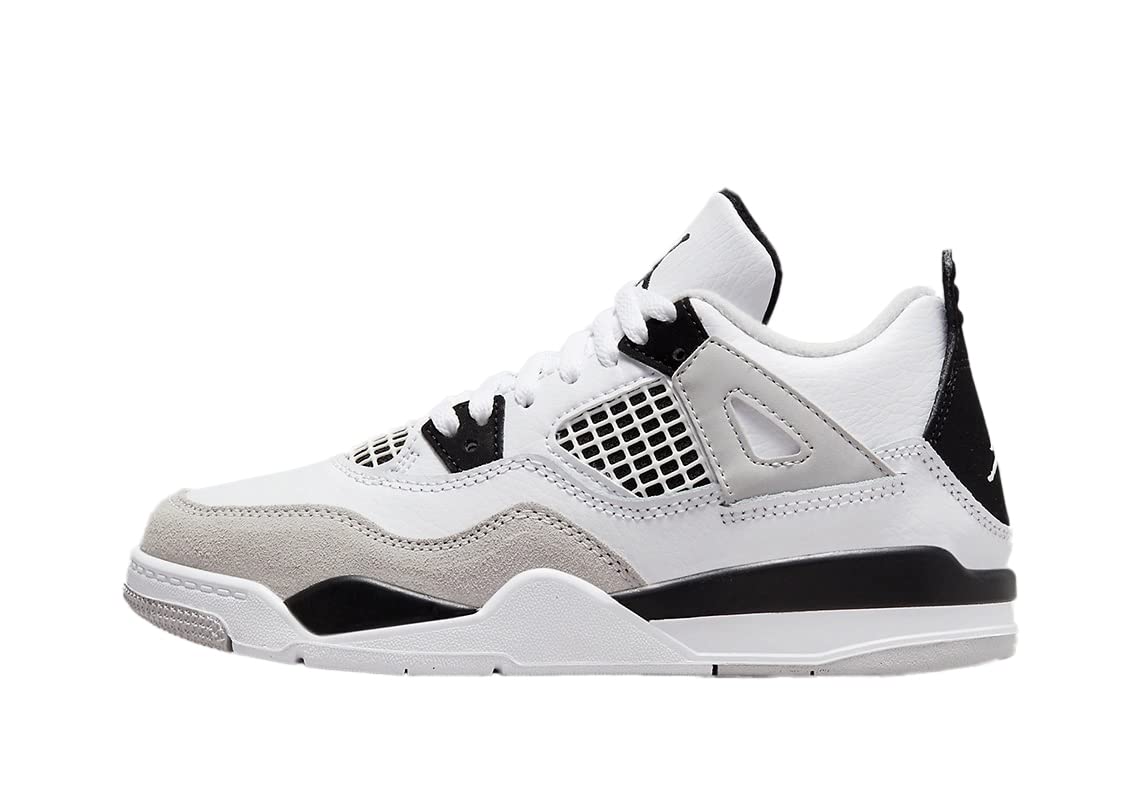Air Jordan 4 Retro Men's Basketball Shoes - White/Cement Grey (308497-106) | Classic Sneakers for Streetwear & Casual Outfits