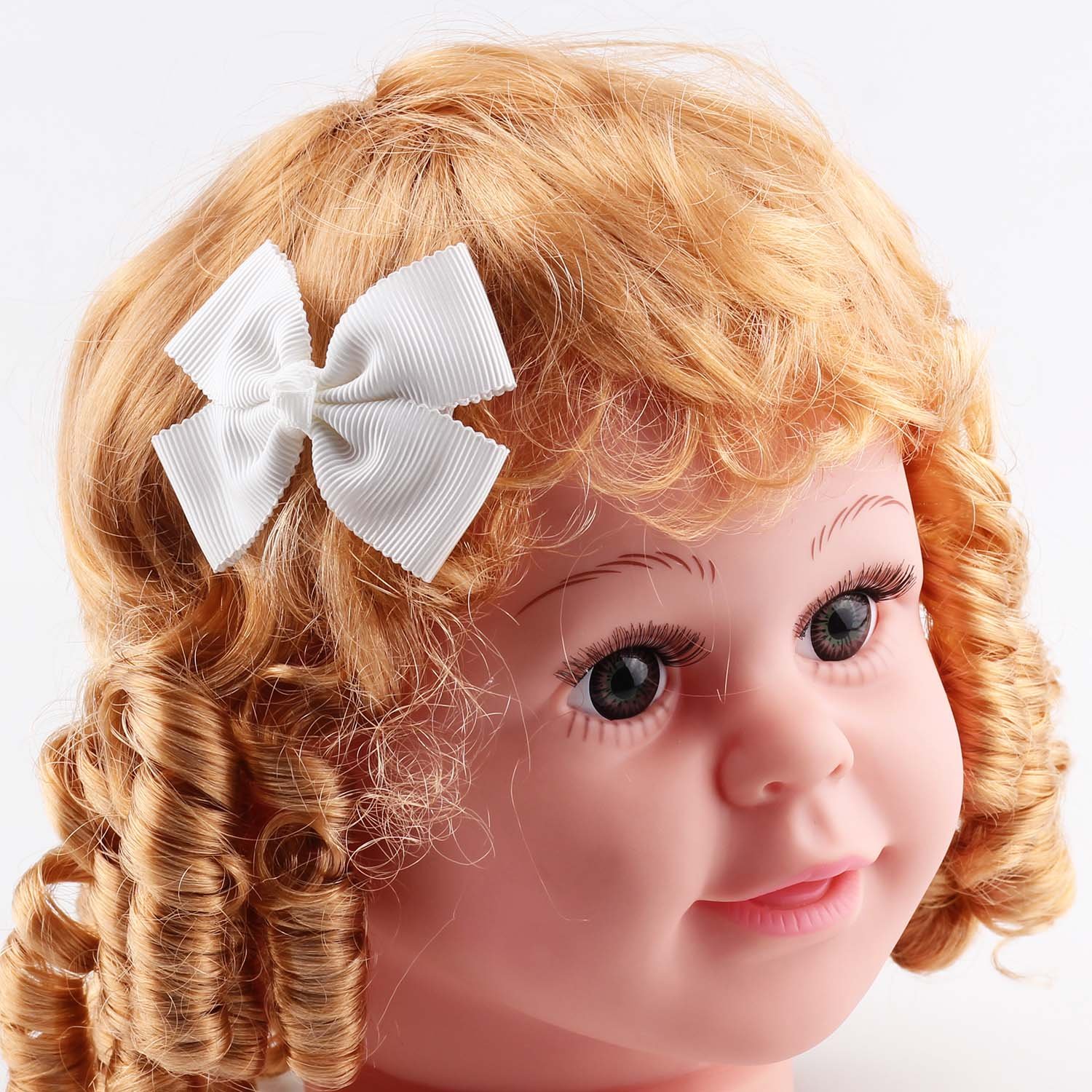 Adorable Baby Girls Hair Bows & Barrettes Set with Hair Bow Holder - Perfect for Toddler Outfits, Birthday Parties & Photo Shoots