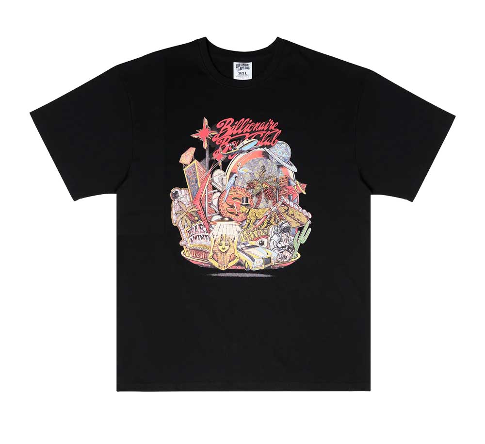 BB Floating City Short Sleeve Graphic T-Shirt for Men - Trendy Streetwear & Casual Outfit Essential - Perfect for Summer, Concerts, and Urban Fashion