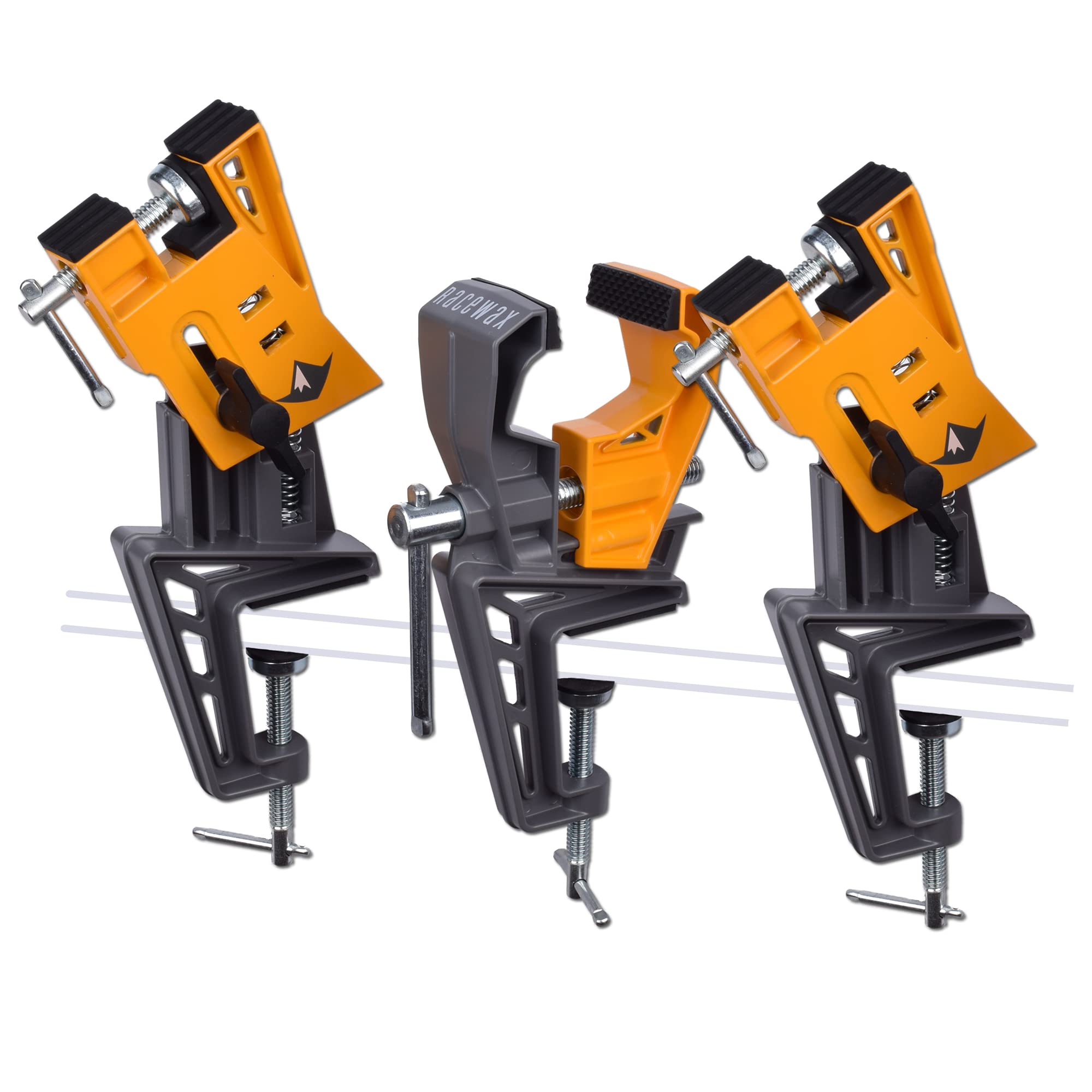 RaceWax Pro Tune Ski Wax Tuning Kit with All Metal World Cup Ski Vise (ZS-7971) - Professional Ski Maintenance Tools for Alpine & Cross-Country Skiing - Perfect for Home Tuning, Competition Prep & Winter Sports Enthusiasts