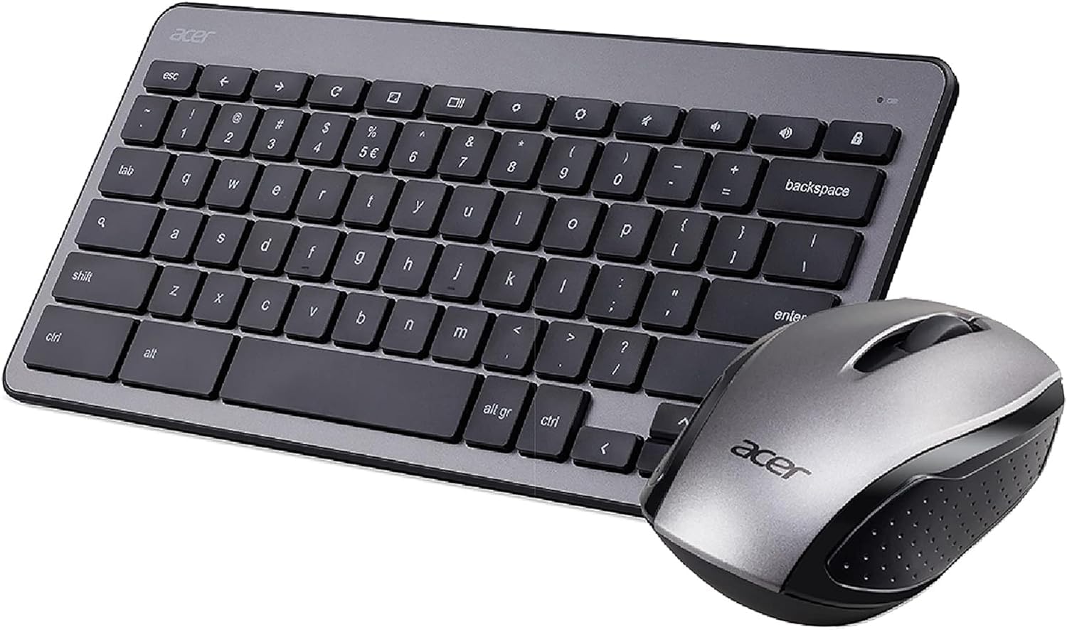 Acer Wireless Keyboard and Mouse Combo with USB Receiver - Ergonomic RF Wireless Keyboard & Optical Mouse Set for PC, Laptop, Desktop - Perfect for Home Office, Gaming, and Work Productivity