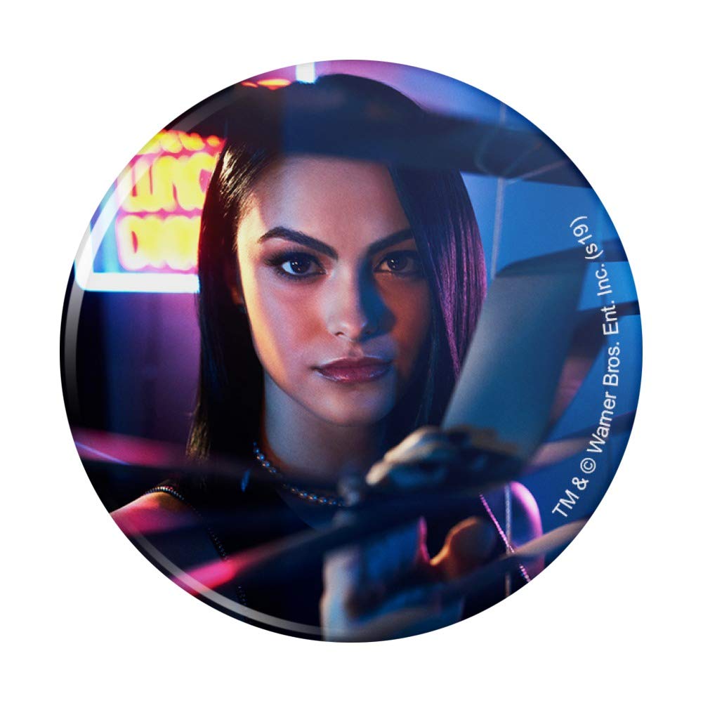Riverdale Veronica Lodge Character Kitchen Refrigerator Locker Button Magnet - Fun Collectible for Fans, Perfect for Fridge Decor, Lockers, and Office Bulletin Boards