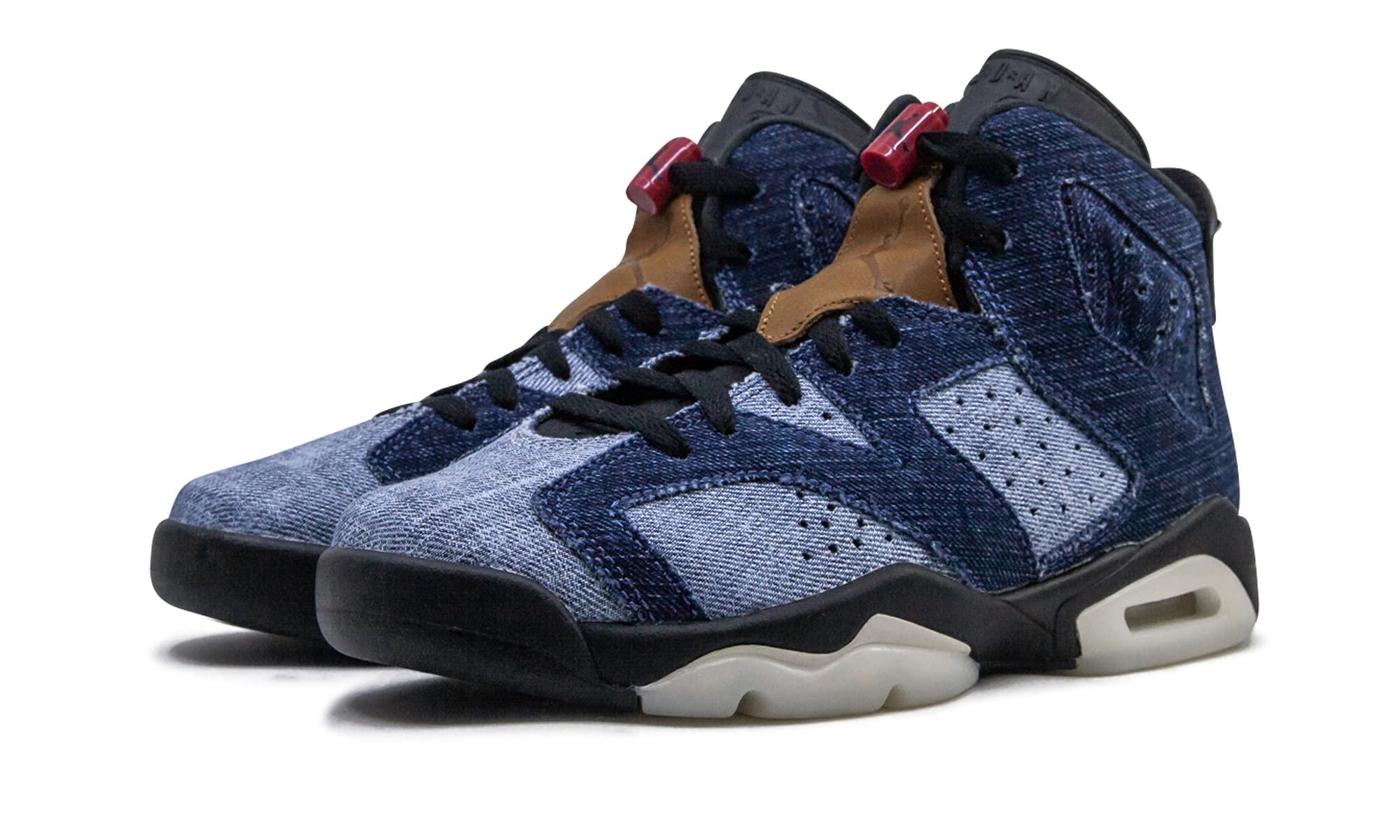 Nike Air Jordan 6 Retro GS Big Kids Basketball Shoes CV5489-401 - Blue/White - Size [Your Size] | Perfect for School, Sports & Street Fashion