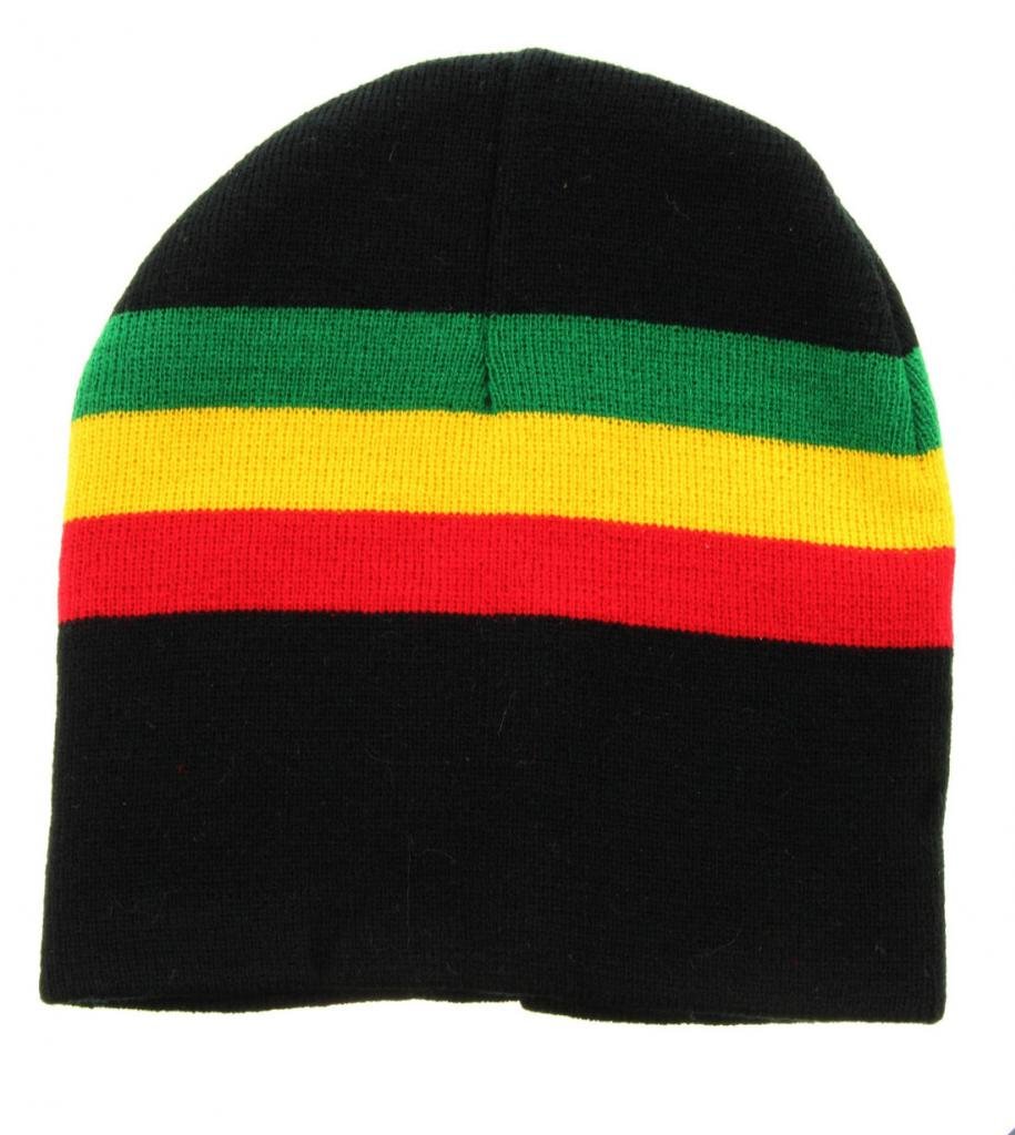 Milani Unisex Warm Stripe Knit Beanie Skull Cap - Winter Hat for Men & Women - 4 Color Options - Cozy Cold Weather Accessory for Outdoor Activities, Skiing & Snowboarding