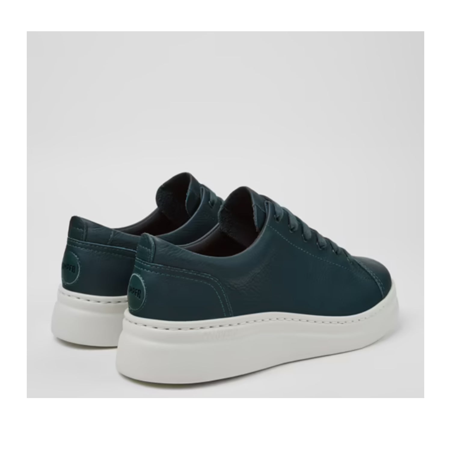 Camper Women's Runner Up Sneakers - Dark Green Hiking Shoes for Outdoor Walking & Casual Wear