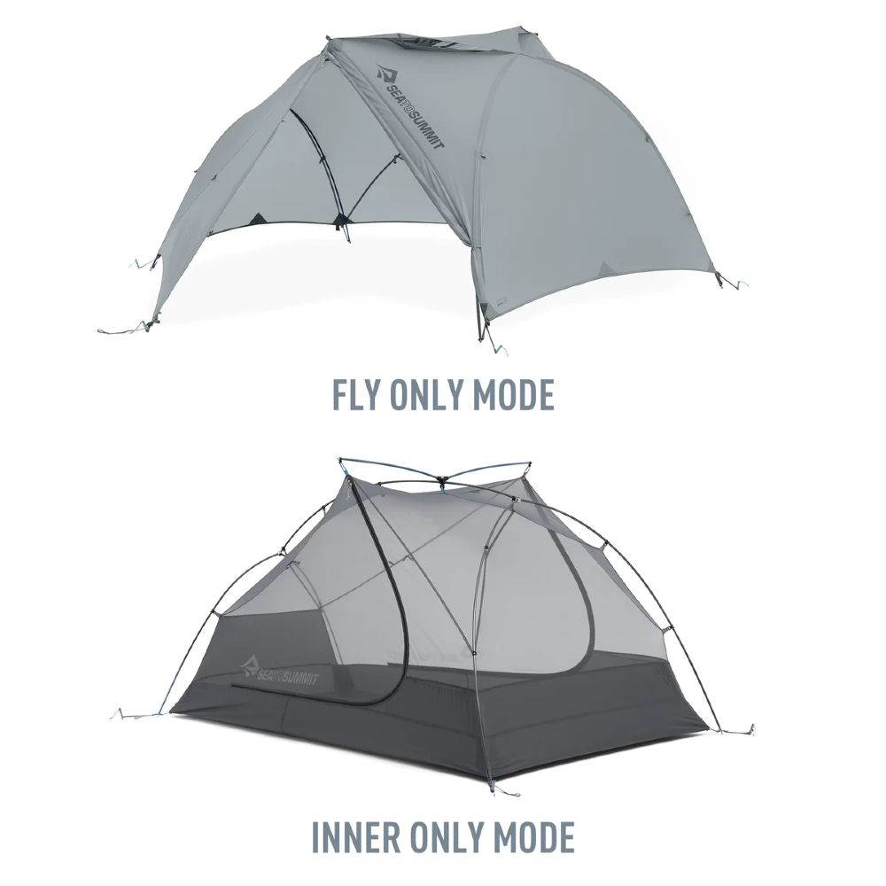 Sea to Summit Telos TR2 Ultralight 2-Person Freestanding Tent for Backpacking & Camping - Waterproof & Windproof for Outdoor Adventures